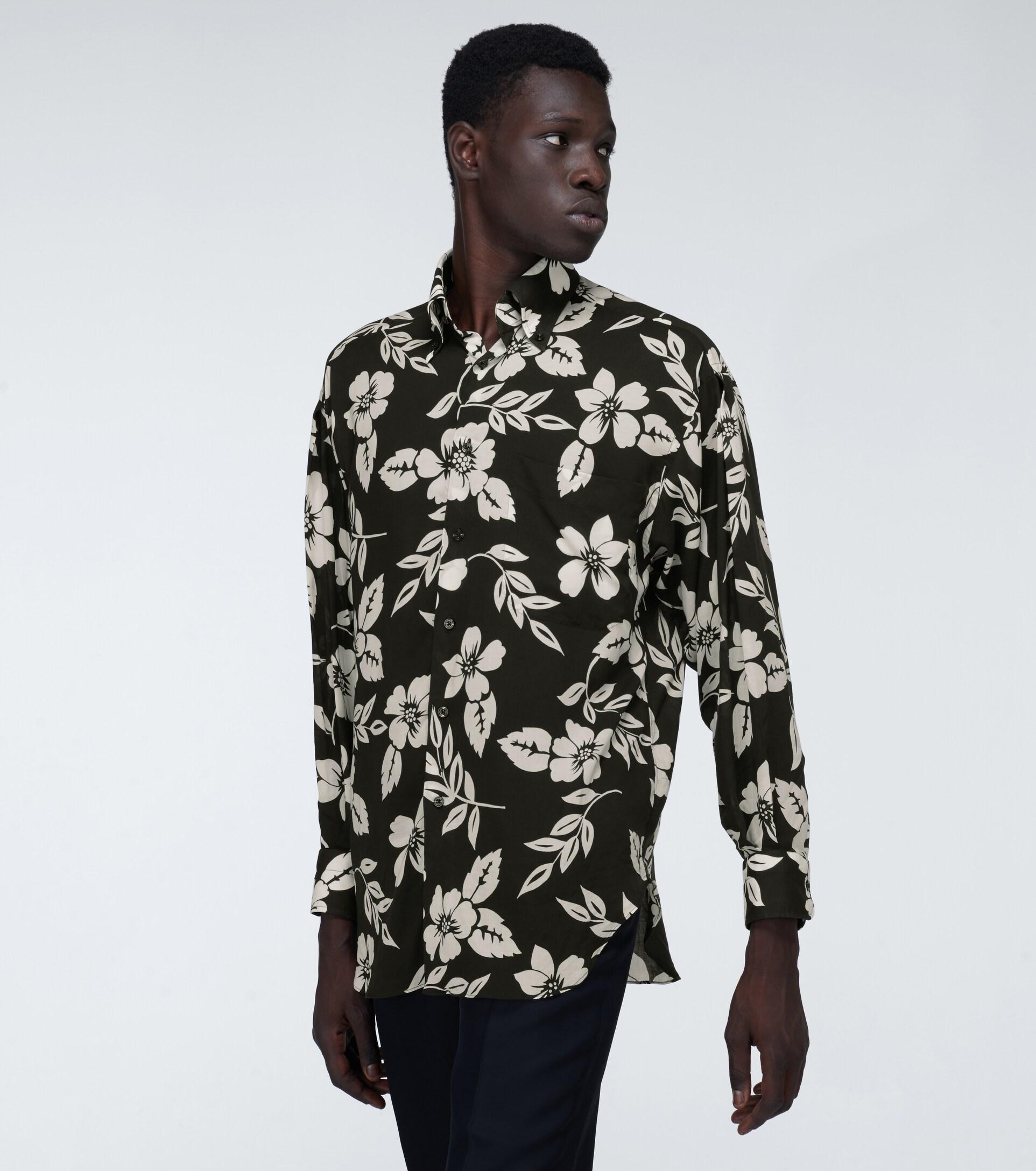 Tom Ford Oversized Printed Shirt in 
