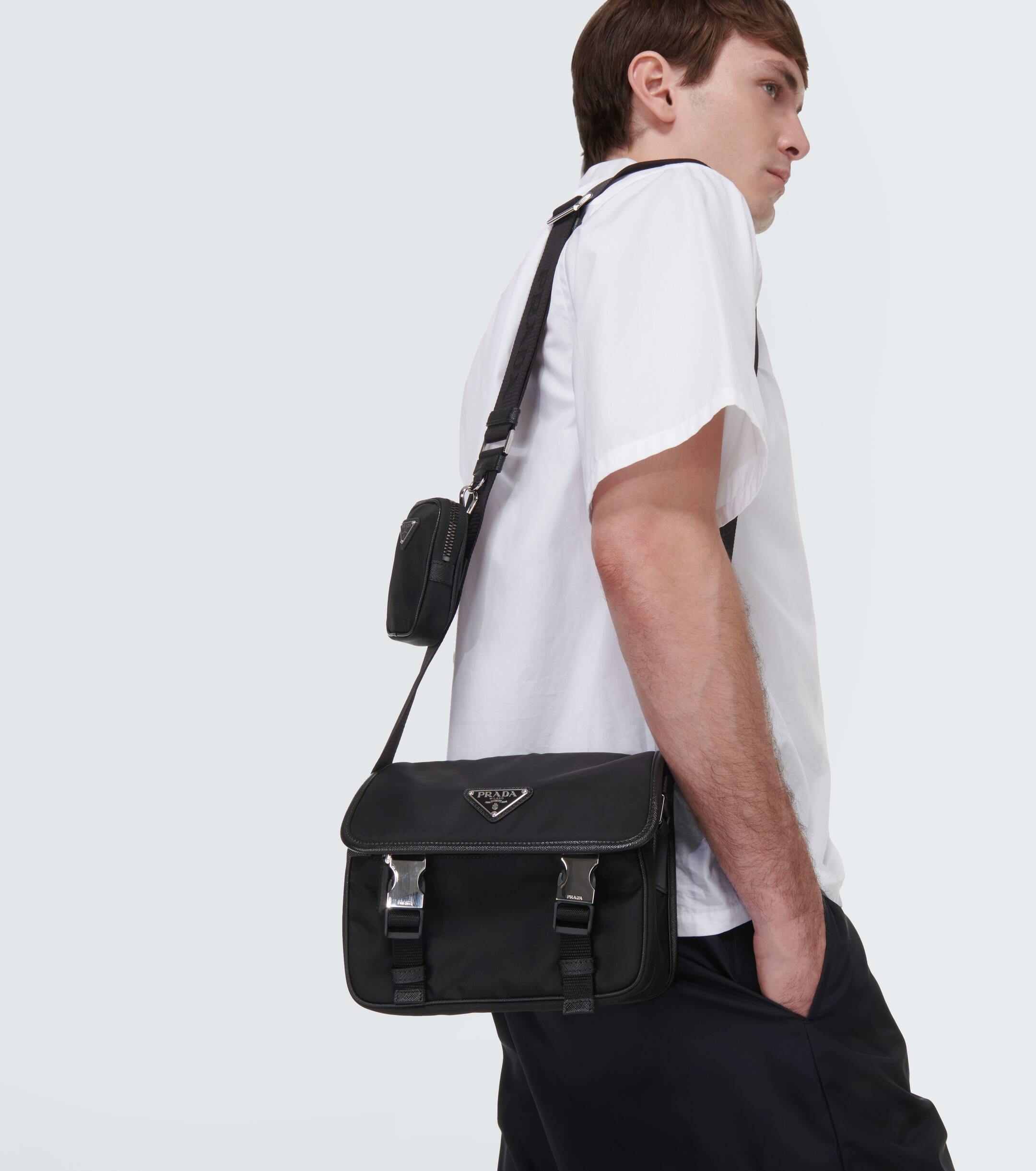 Prada black online nylon