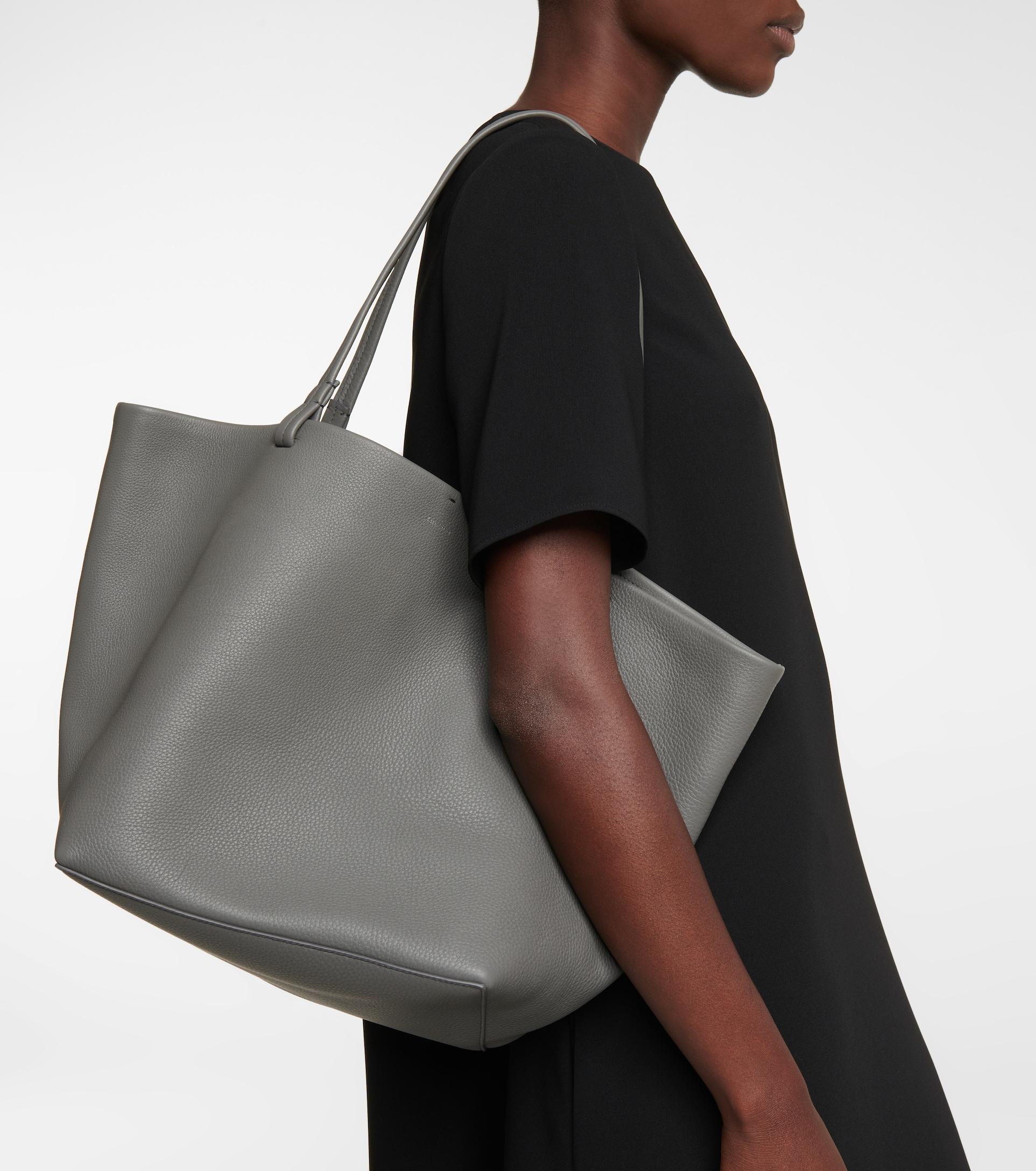 The Row Park Three Leather Tote Bag | Lyst