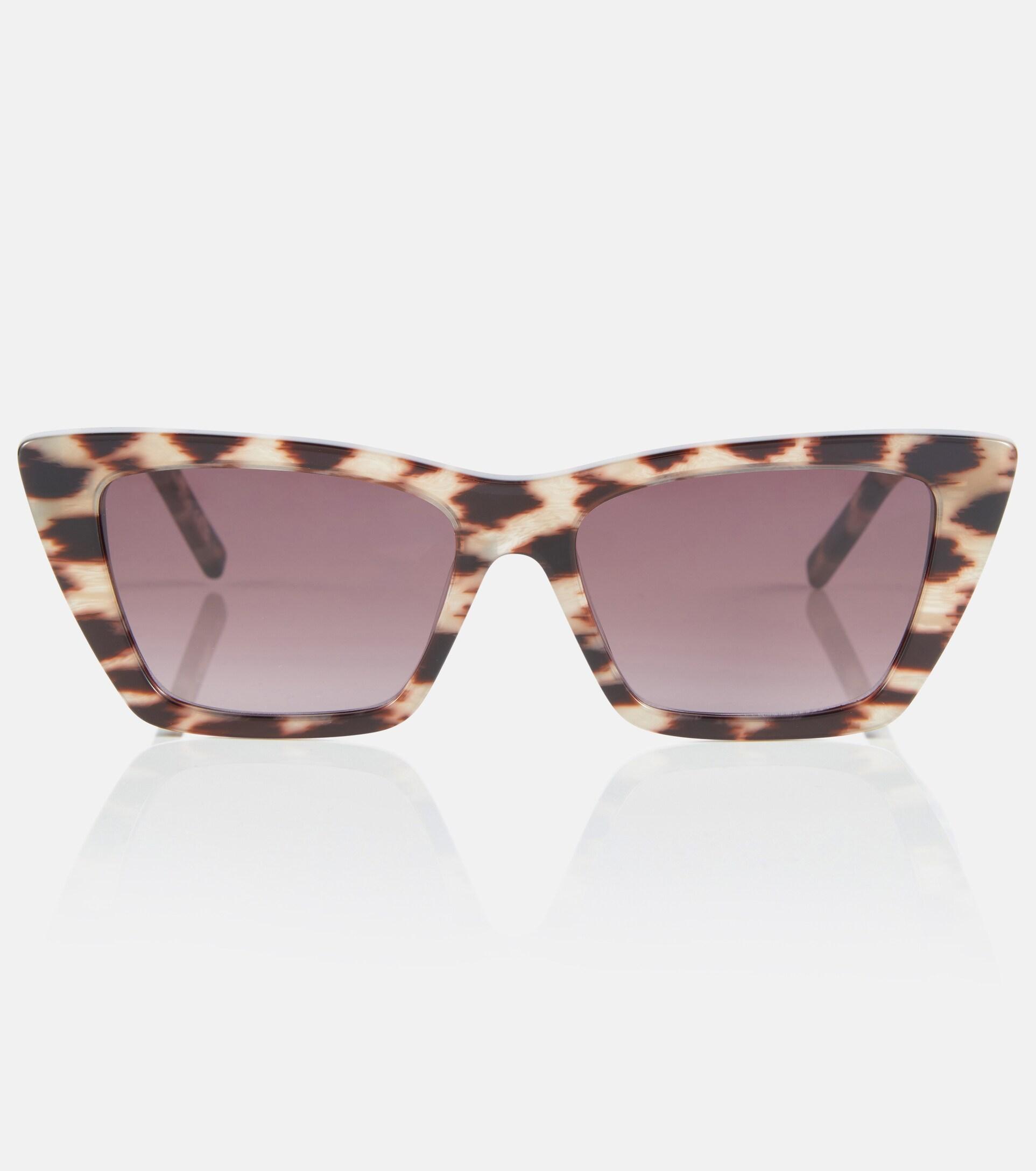 Saint Laurent Sl 276 Mica Sunglasses in Brown | Lyst