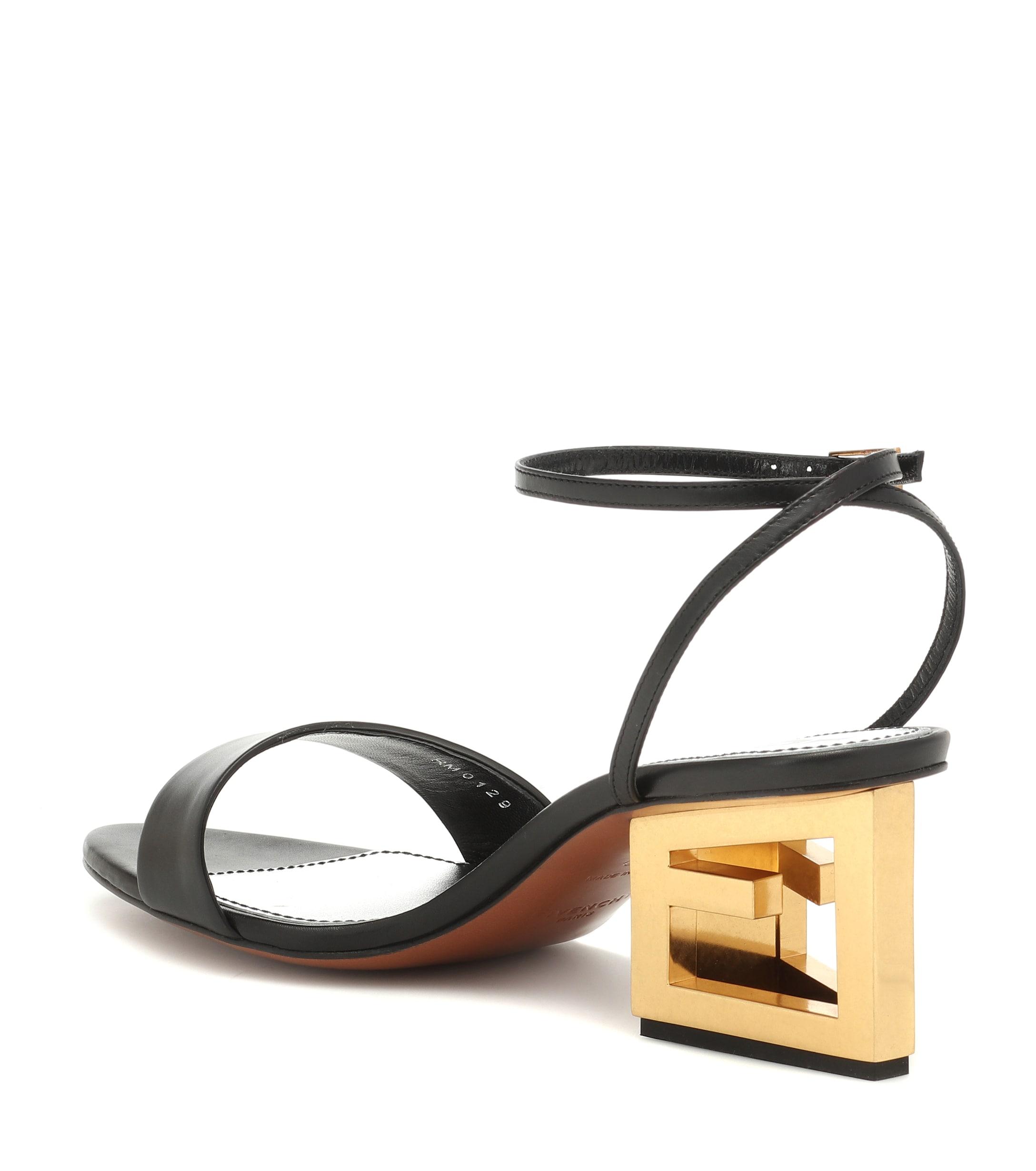 givenchy triangle sandals