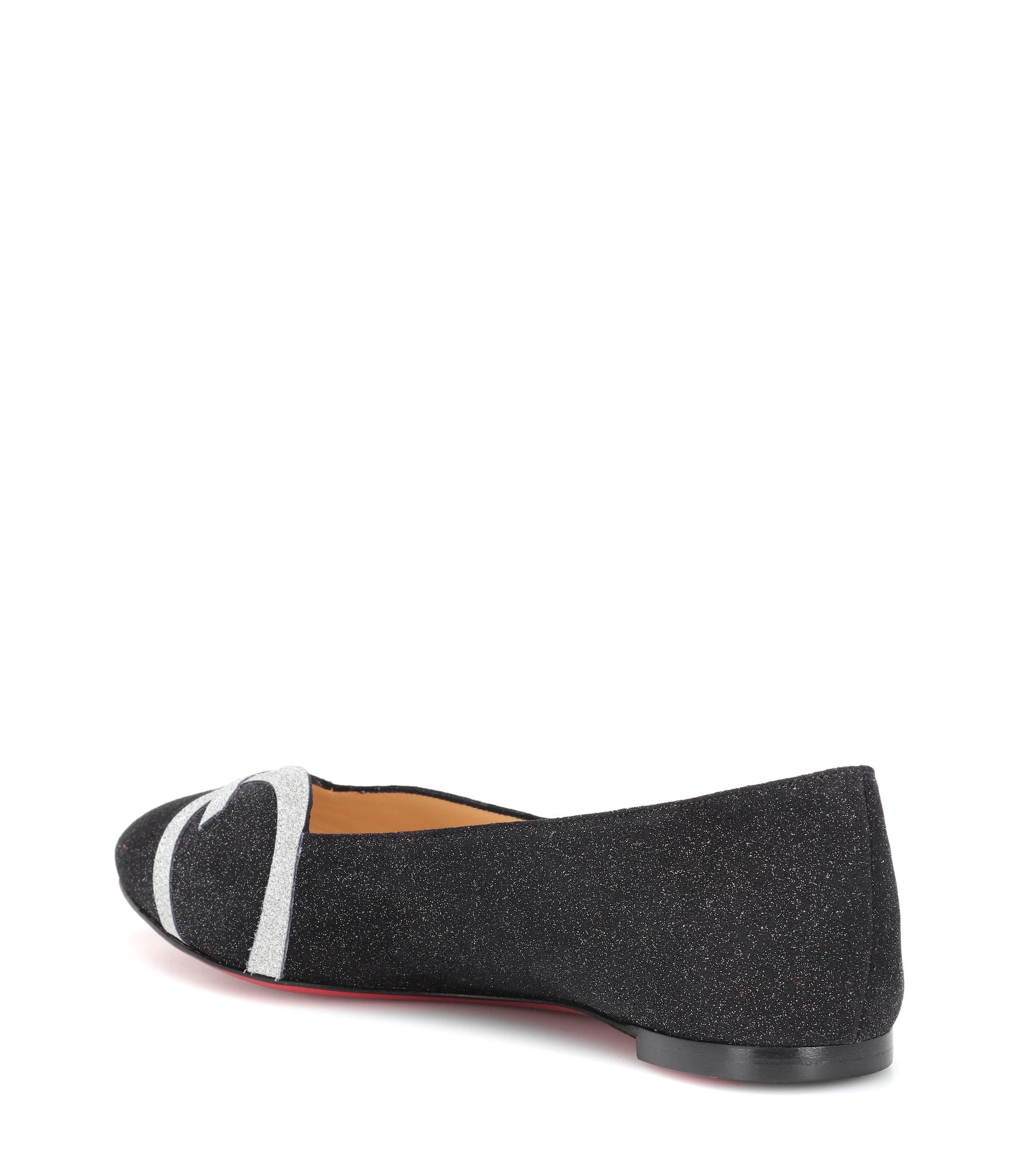 louboutin love flats