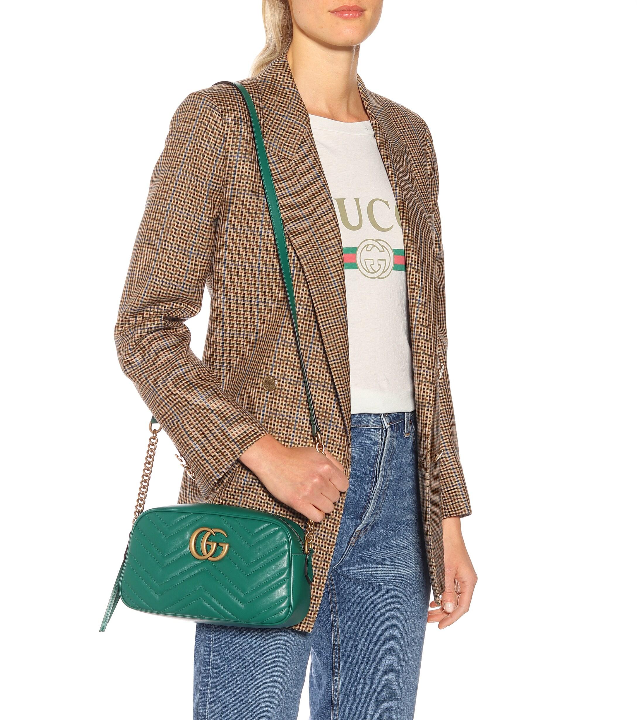 gucci marmont small green