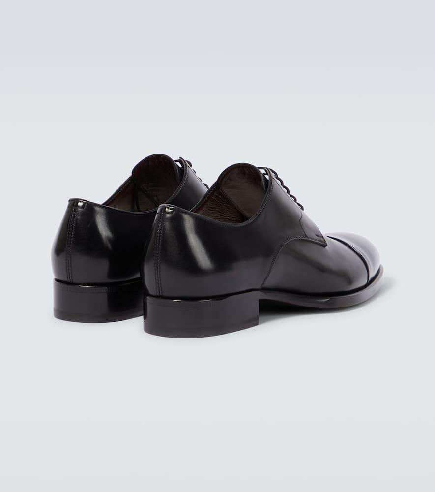 Brioni Leather Derby Shoes in Black for Men | Lyst Brioni Leather Derby Shoes in Black for Men | Lyst