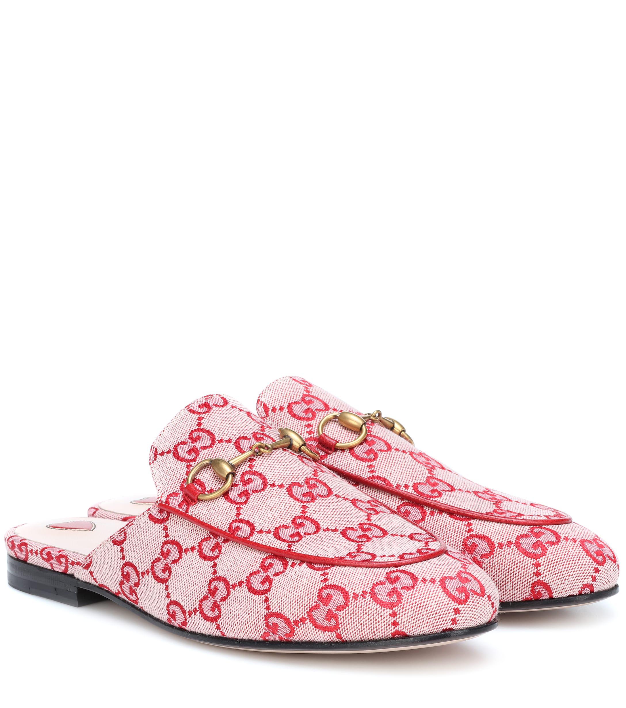 princetown gg canvas slipper