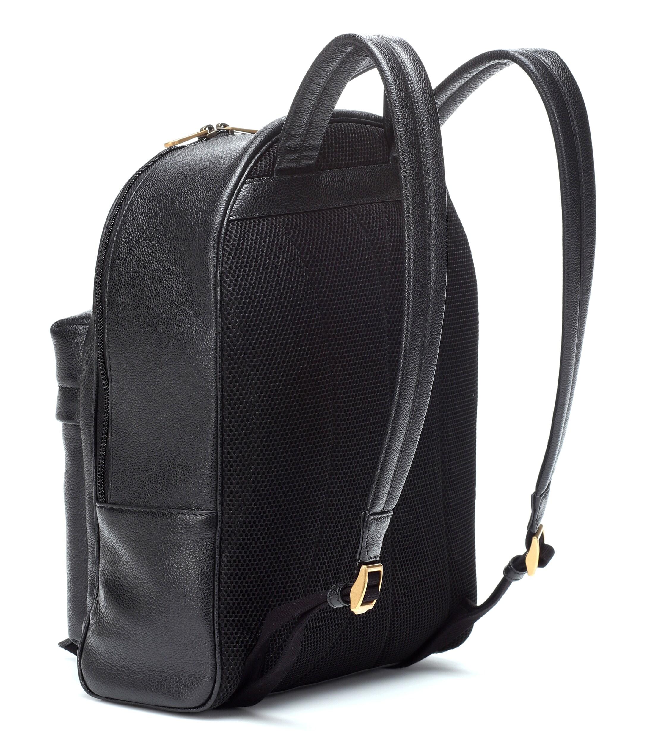 Gucci Leather Backpack in Black | Lyst