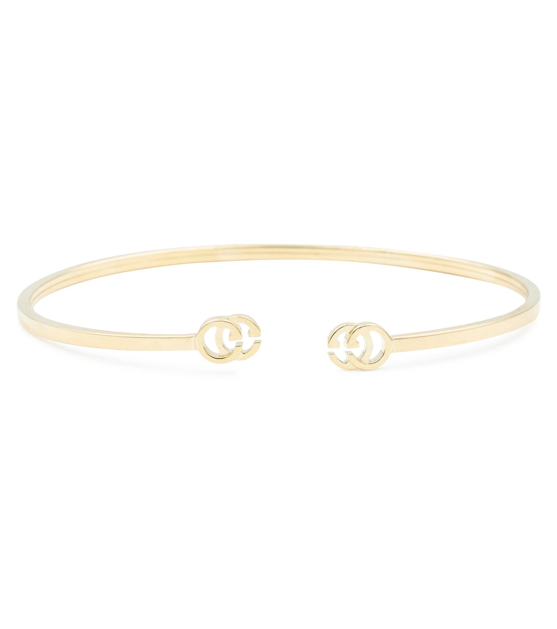 Gucci GG Running 18kt Gold Cuff 