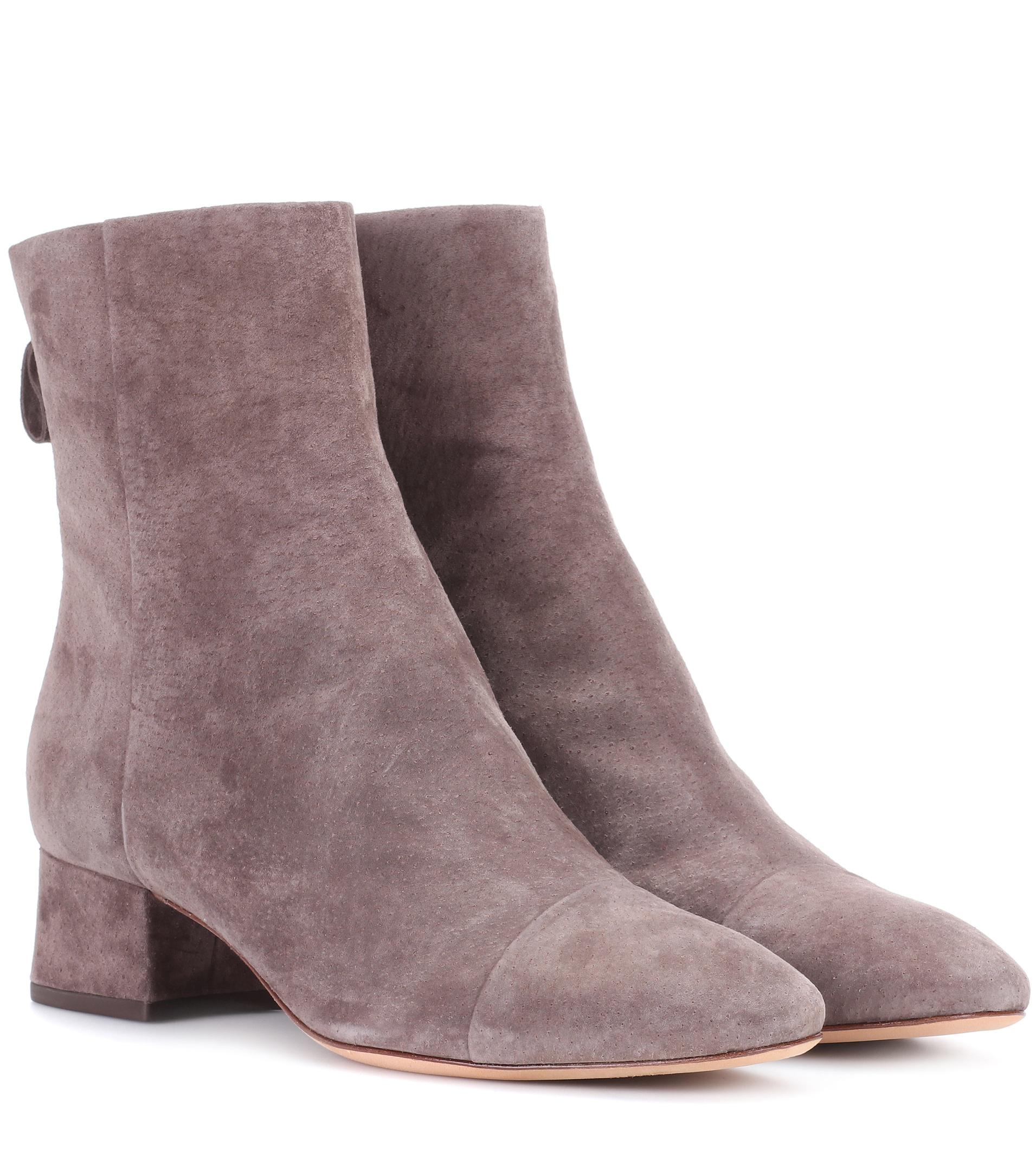 Alexandre Birman Jess Soft Suede Ankle 