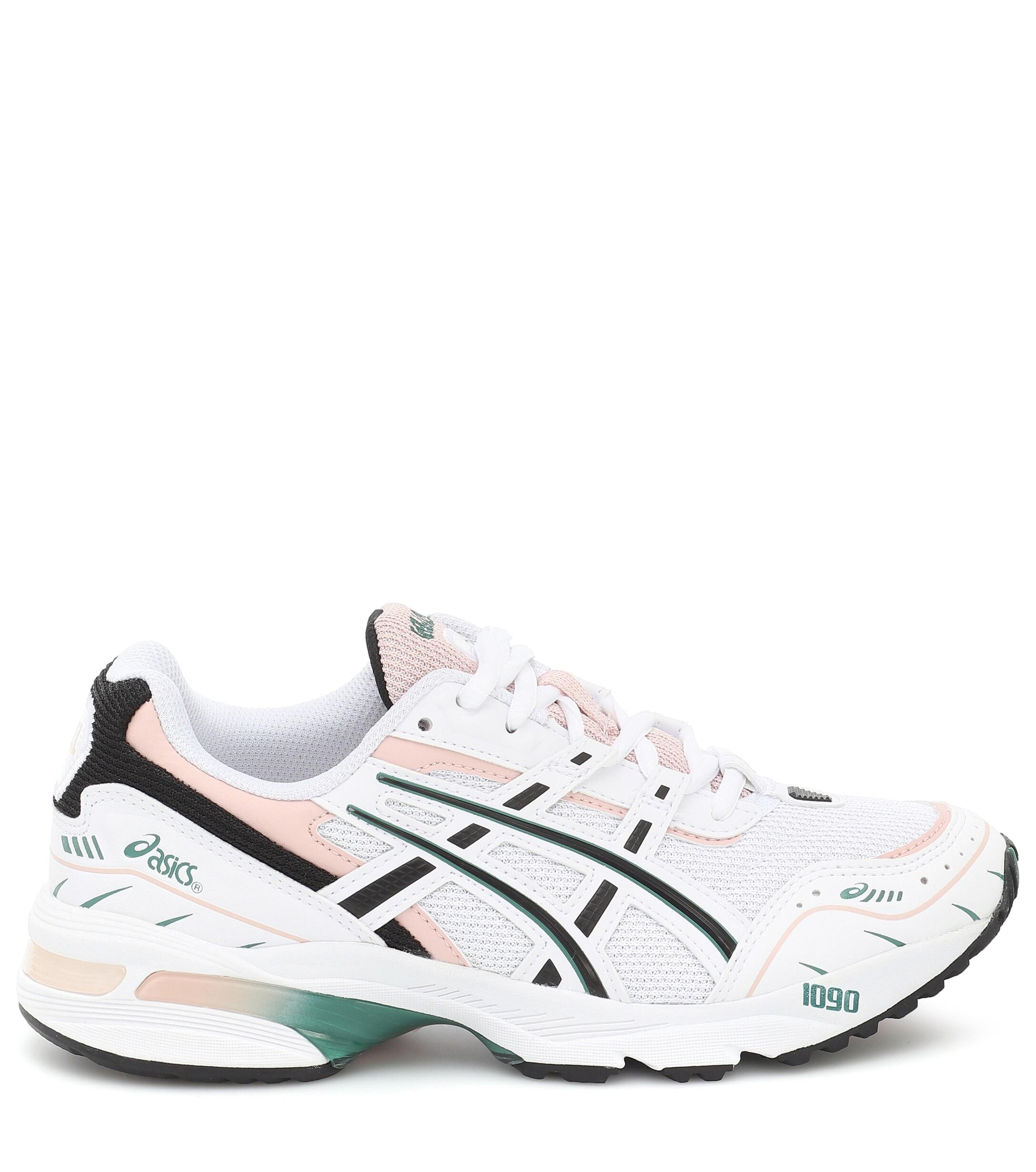 asics gel 1090 white white