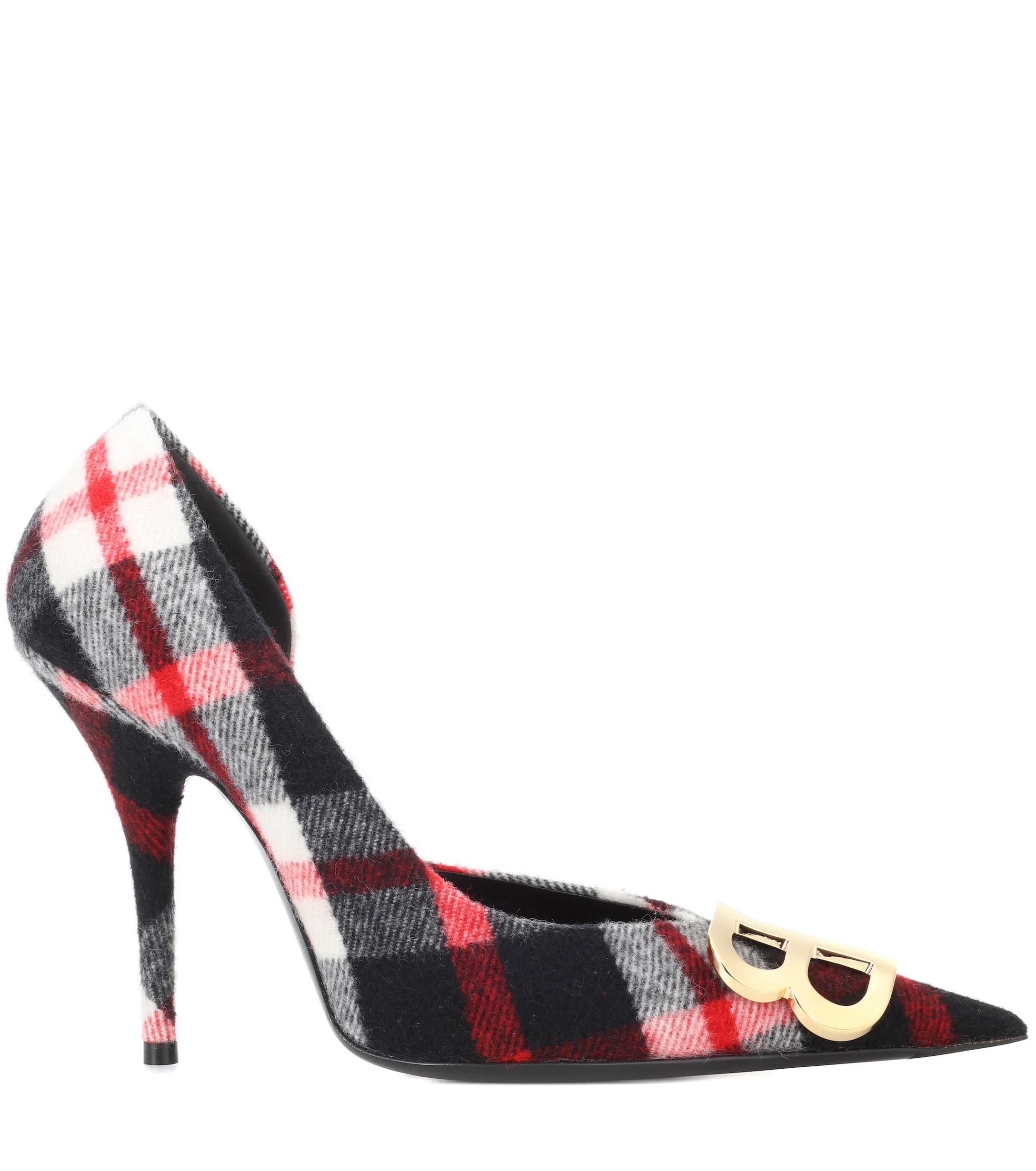 pumps and plaid