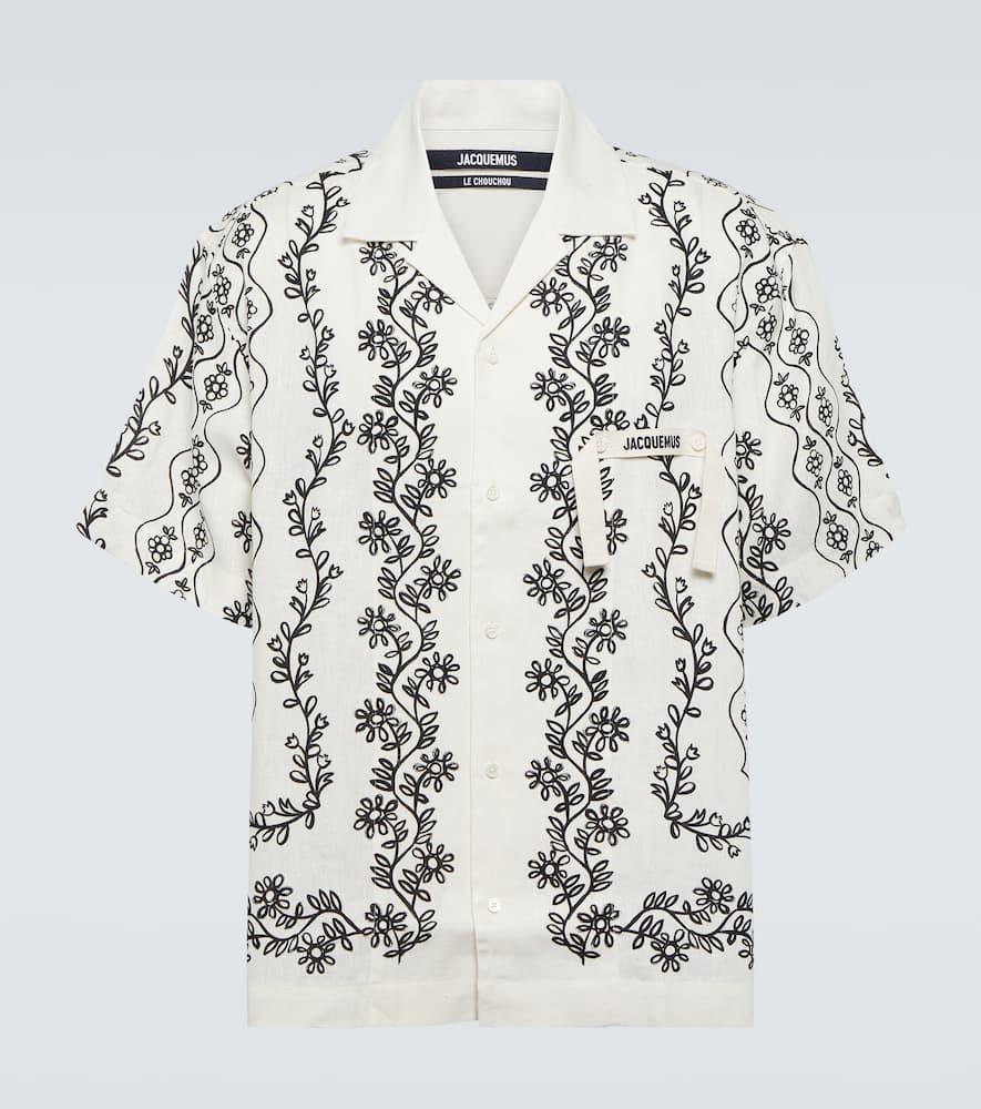 Jacquemus Hemd La Chemise Jean aus Leinen in Weiß für Herren Lyst AT