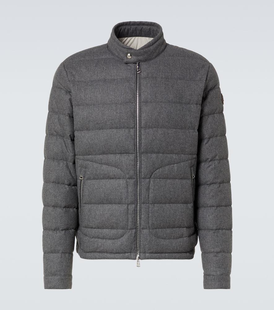 Moncler Acorus Down Jacket in Grey for Men Lyst UK