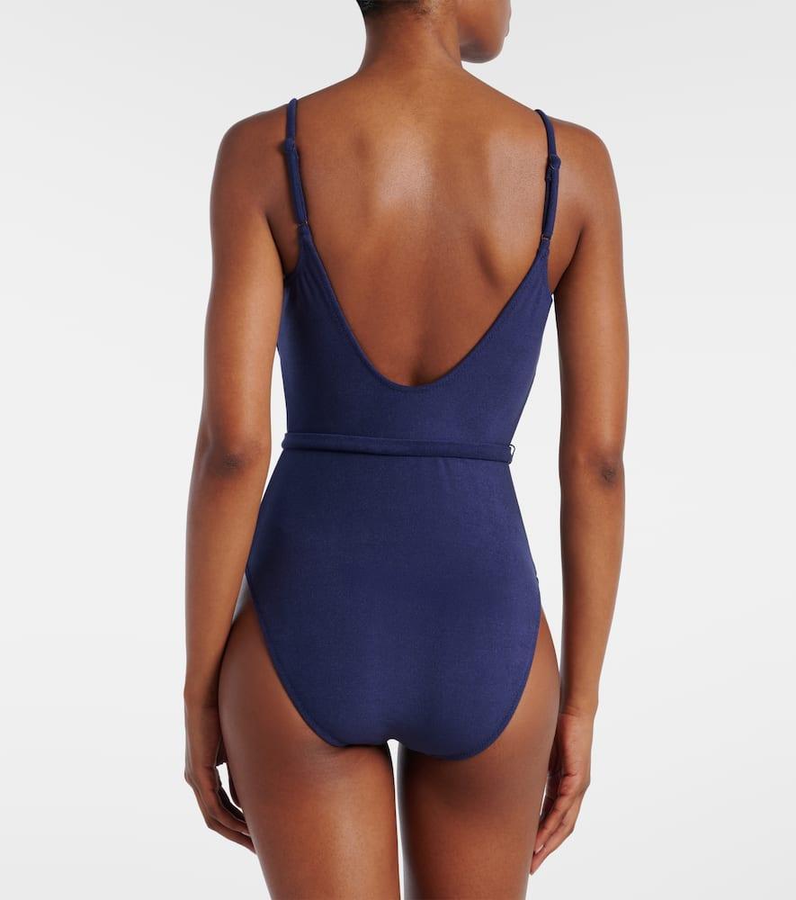 ラルフローレン エレガントBLUE SWIMSUITS ワンピース水着 LAUREN RALPH LAUREN Women's Ombre Palm Flyaway Strapless One