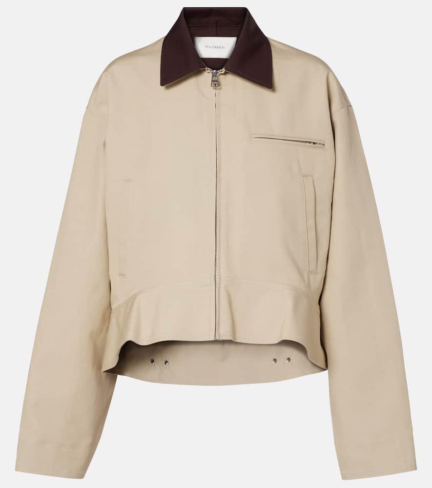 ジャケット Jw Anderson White Stretch Polyester Blend Blazer JW Anderson Stretch Polyester Blend Blazer in White | Lyst