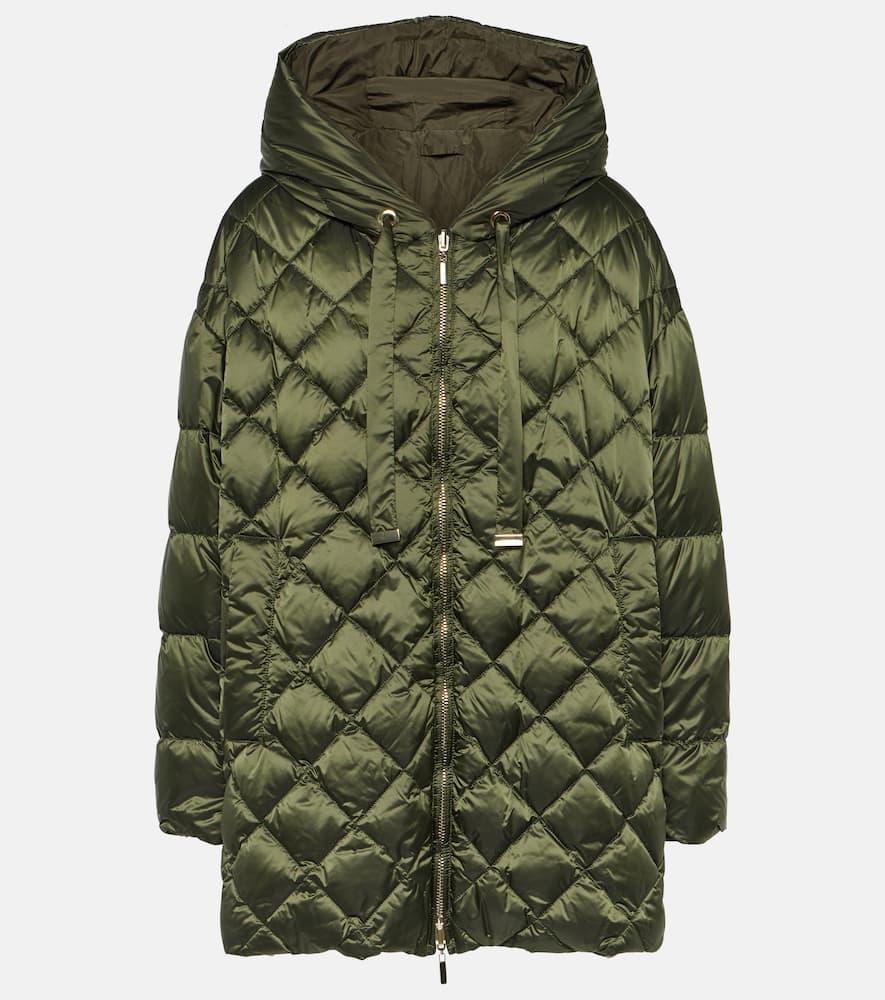 max-mara-green-Piumino-