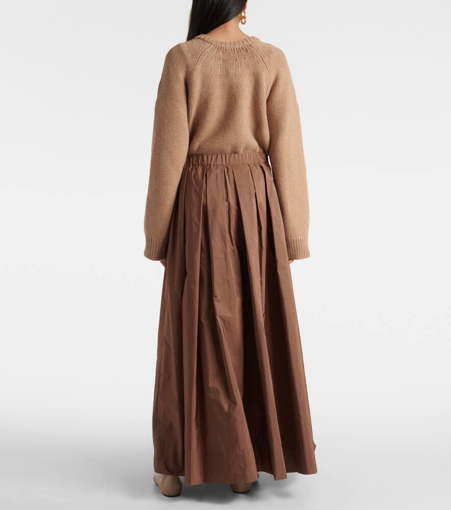 スカート Max Mara Floor-Length Brown Skirt S Max Mara Gea Midi Skirt | Brown | FARFETCH