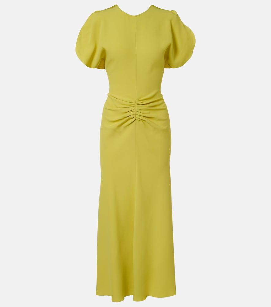 sachin and babi light blue dress Victoria Beckham Women's Finch Zipped Front Midi Dress - Green
