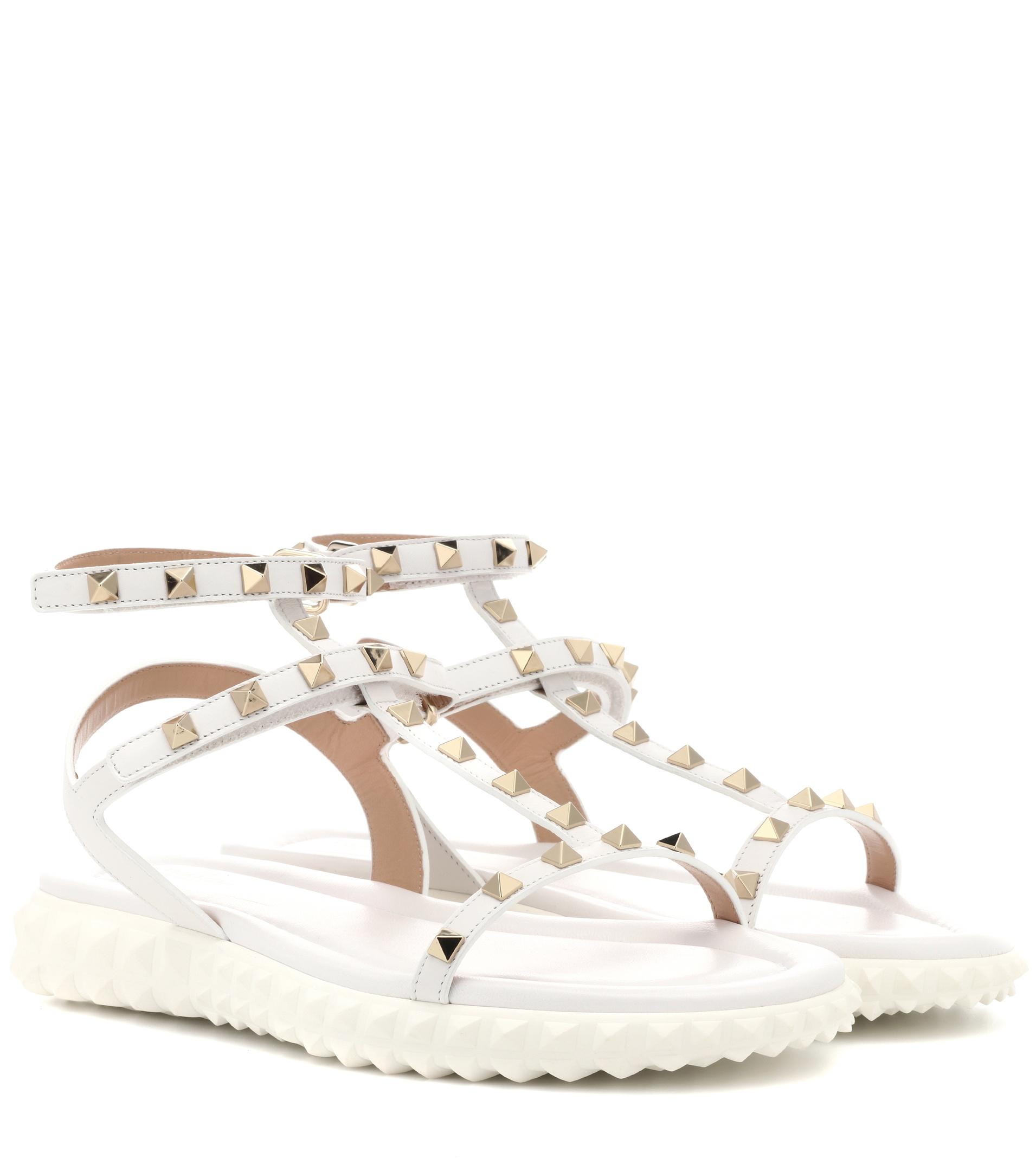 valentino free rockstud sandals