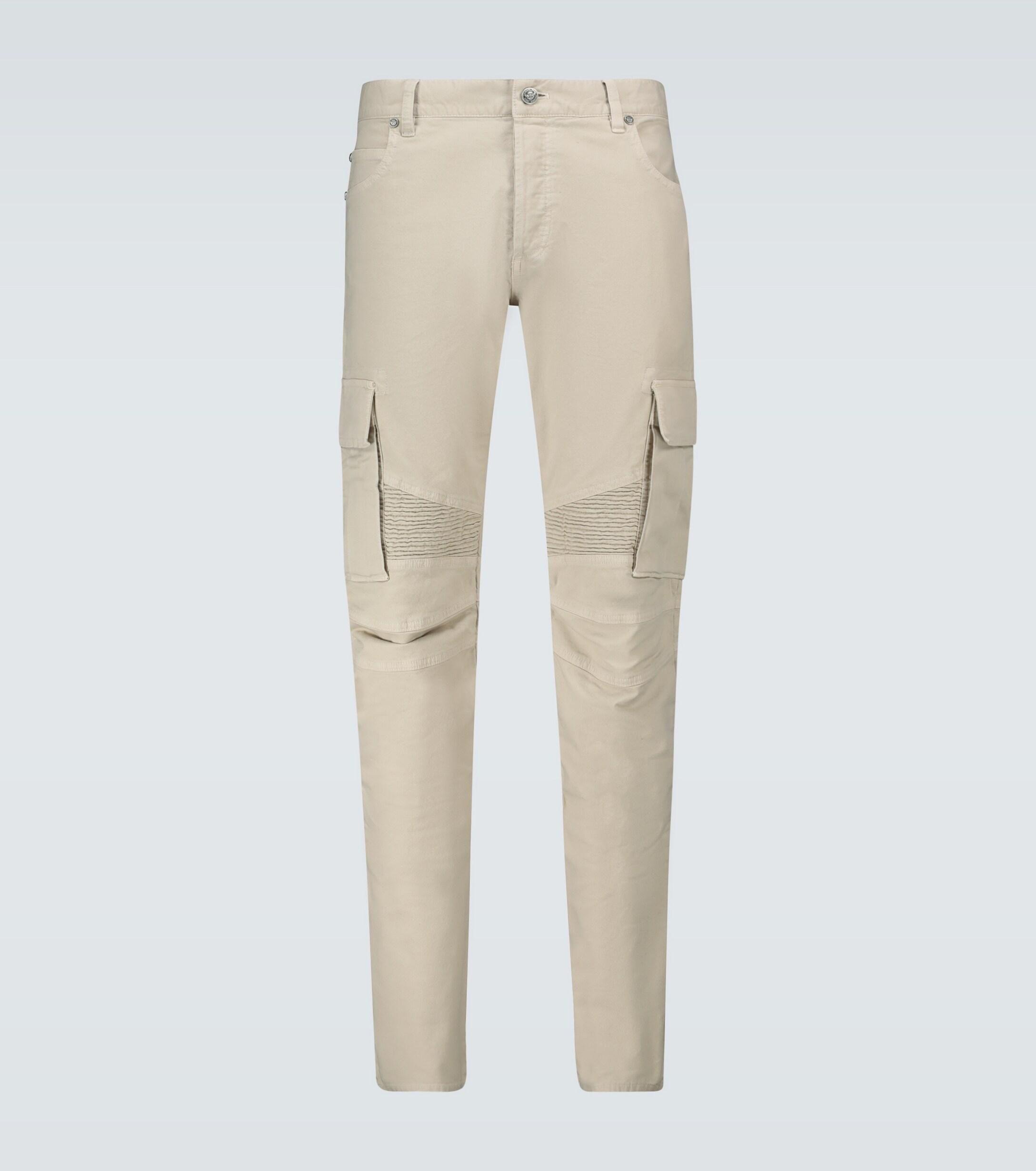balmain cargo pants