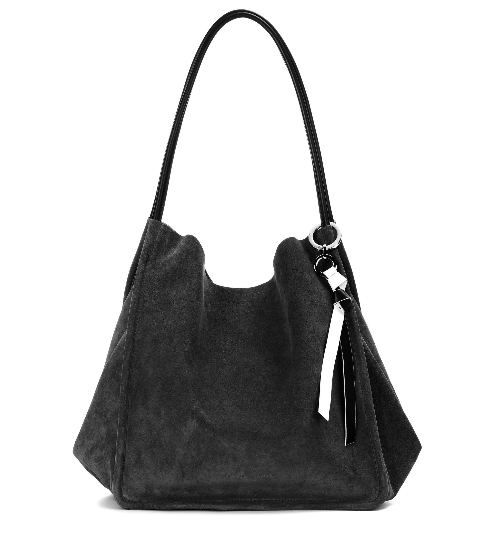 Proenza Schouler Extra Large Suede Tote Bag in Black - Lyst