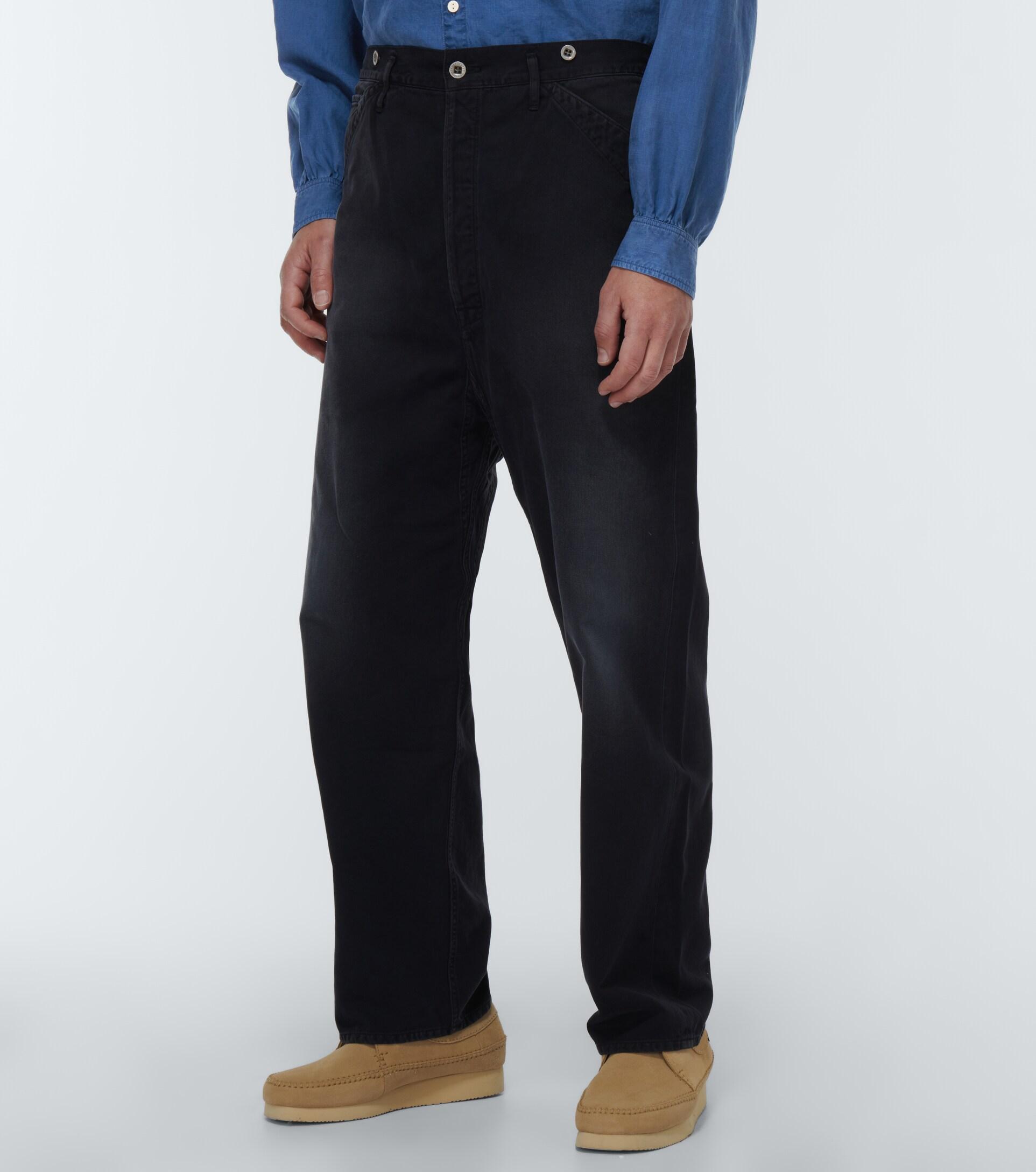 Visvim Kafka Cotton Pants in Black for Men | Lyst