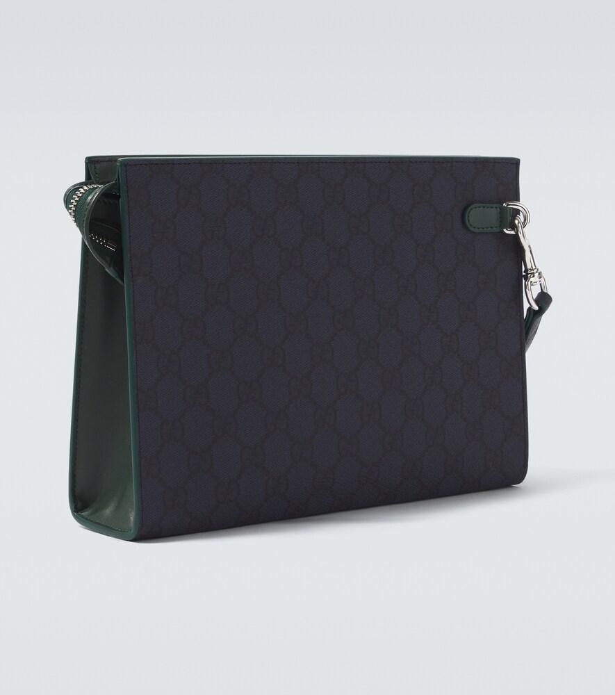 Gucci Gg Small Pouch With Strap in Black for Men | Lyst