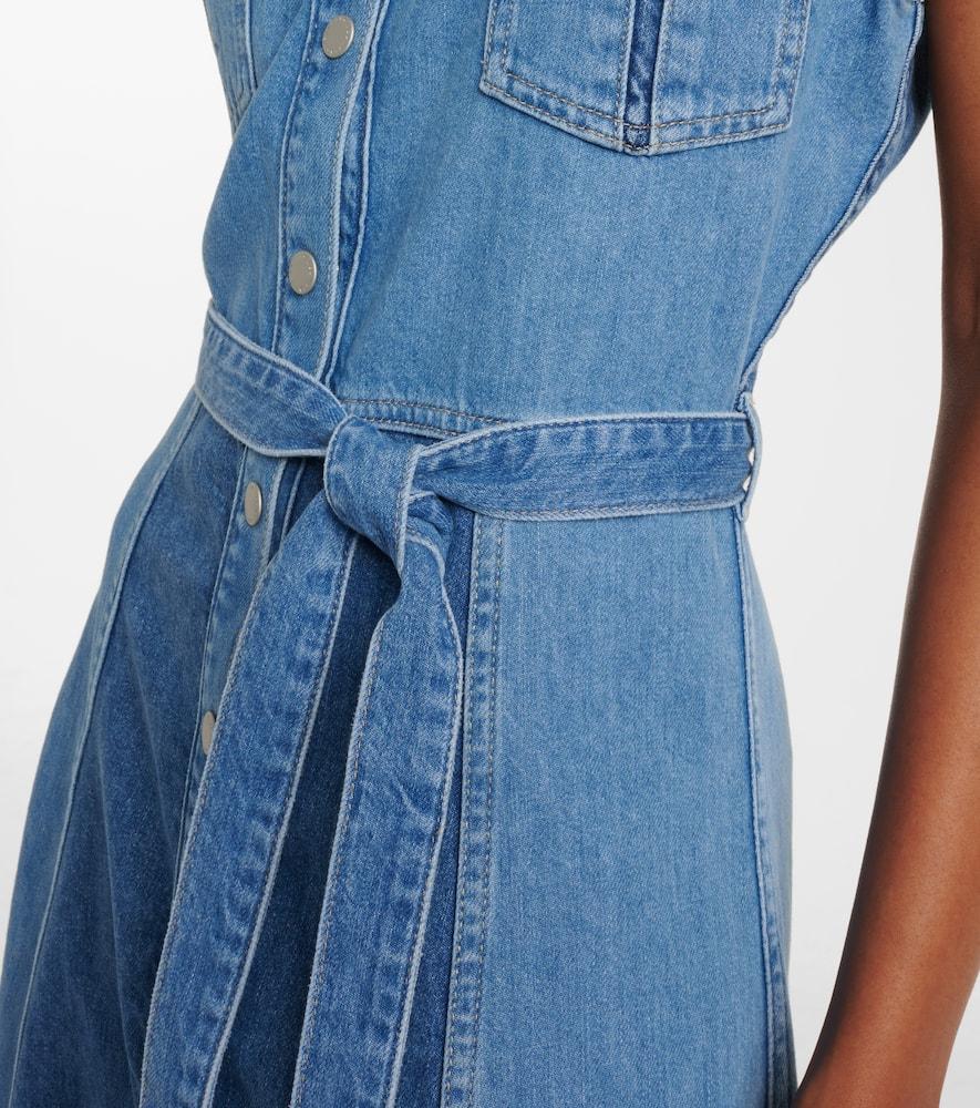 denim dress size 18 Light Wash Zip Up Braided Belt Mini Bust 35 jaded london vida backless Navy Blue Color:Lime T5683