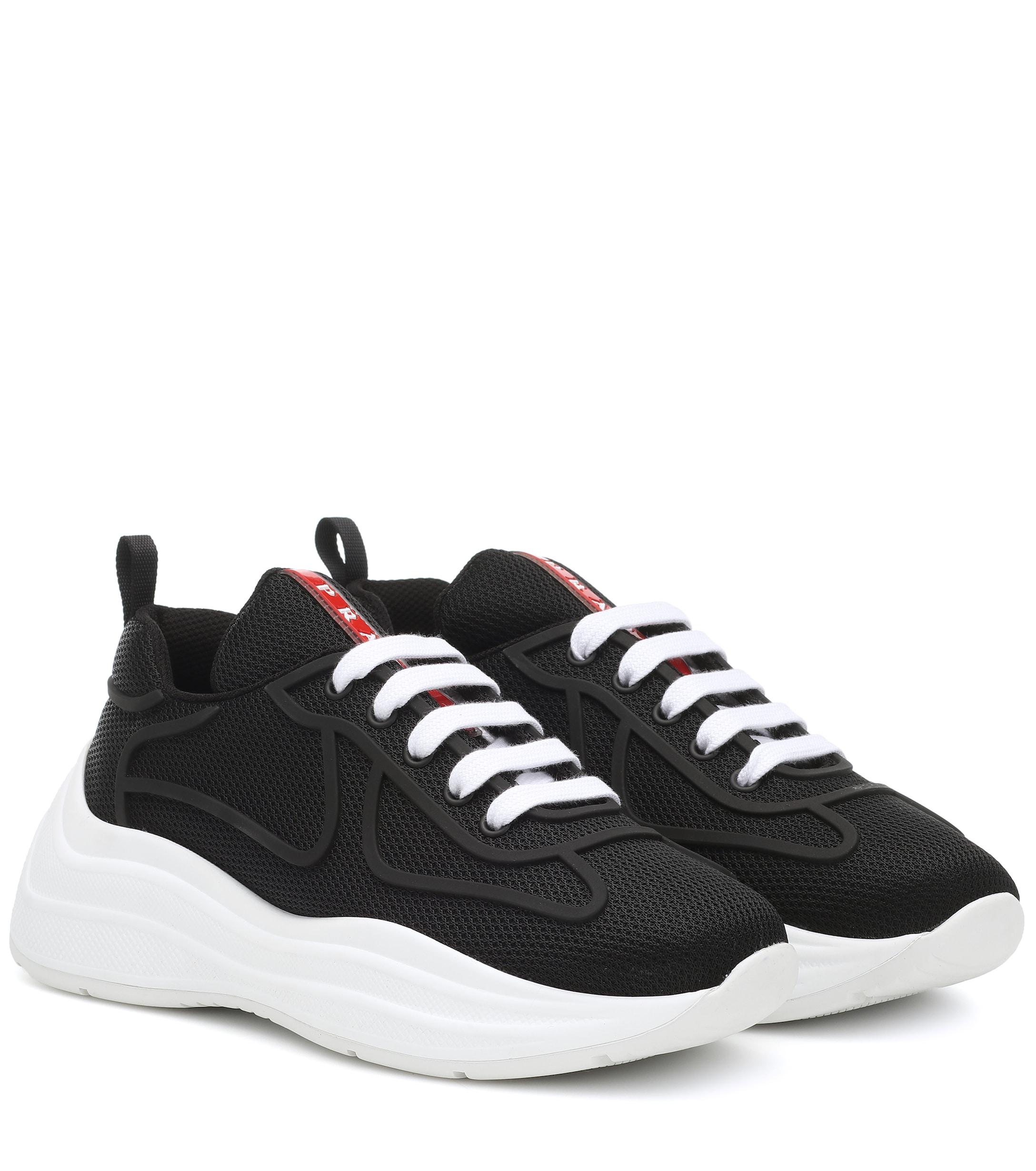 prada mesh runners