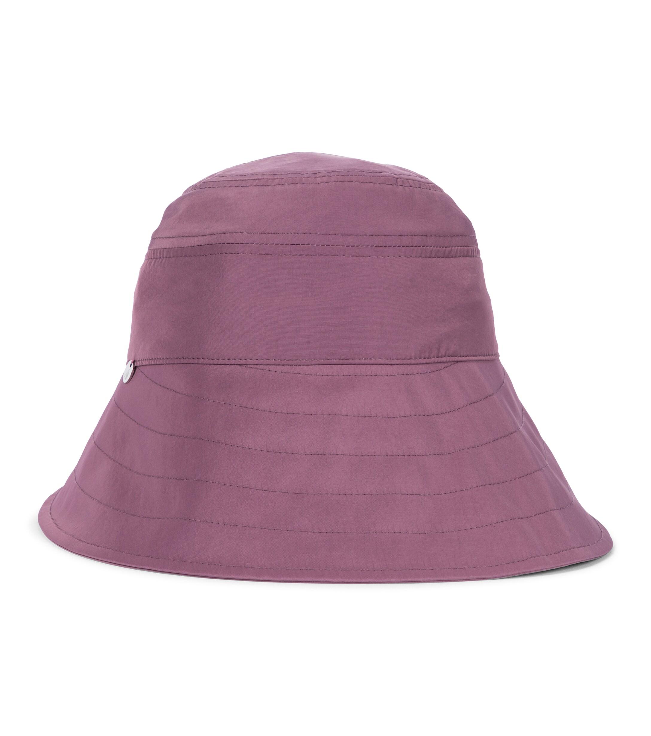 The Attico Nylon Bucket Hat in Pink 