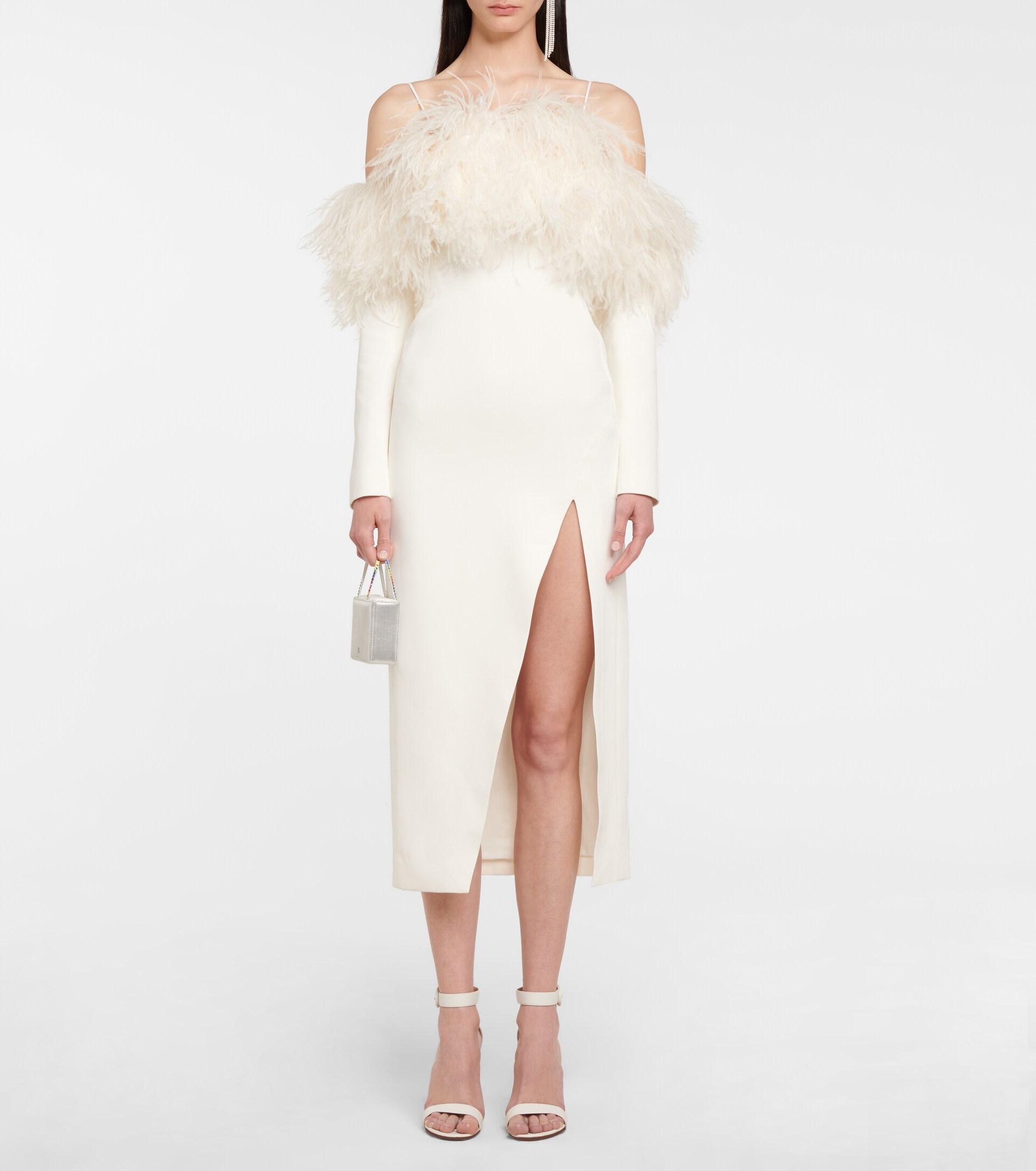 White feather cheap clothing