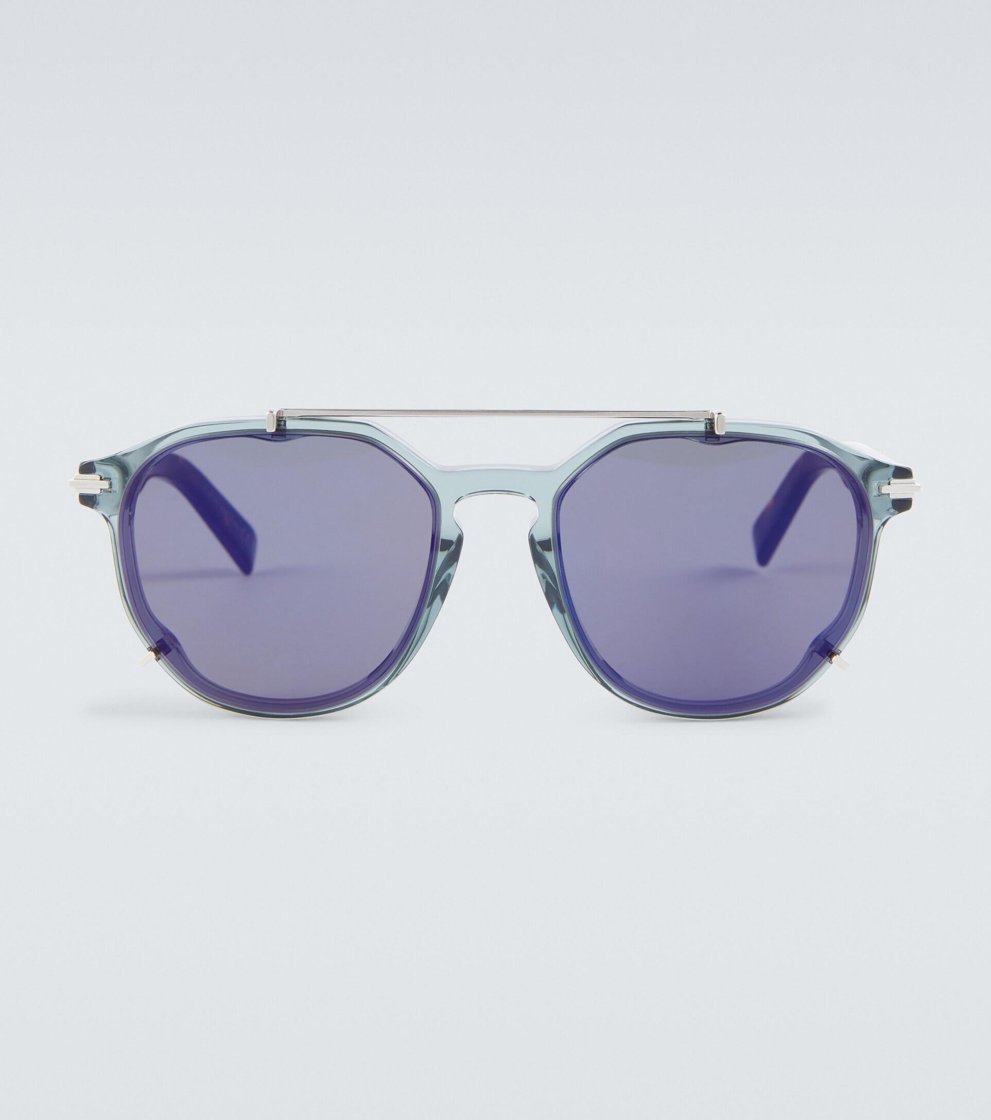 Gafas de sol redondas DiorBlacksuit RI Dior de hombre de color Azul | Lyst