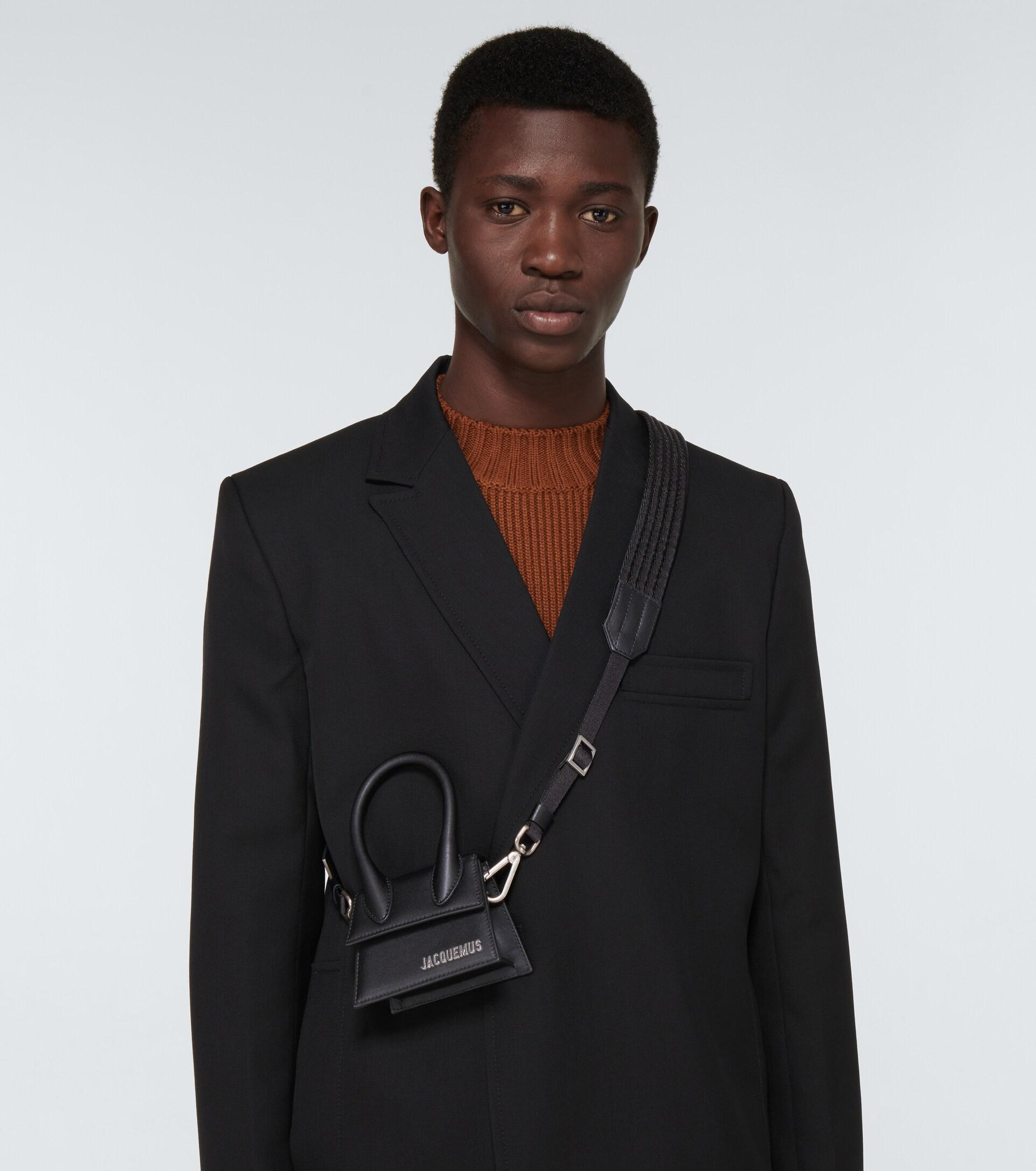 Jacquemus Le Chiquito Leather Bag in Black for Men | Lyst
