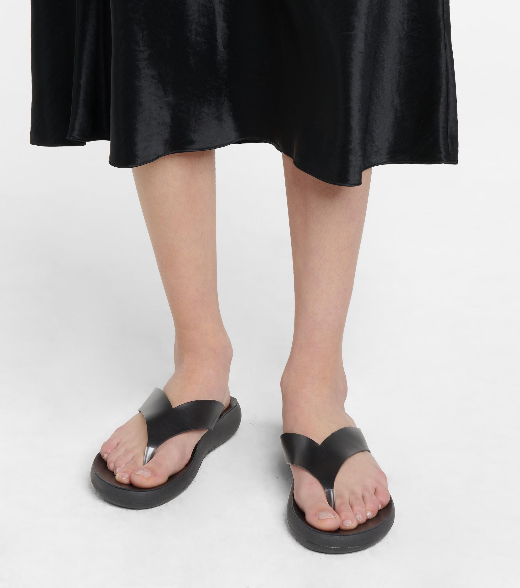 ancient greek sandals hydor leather thong sandals