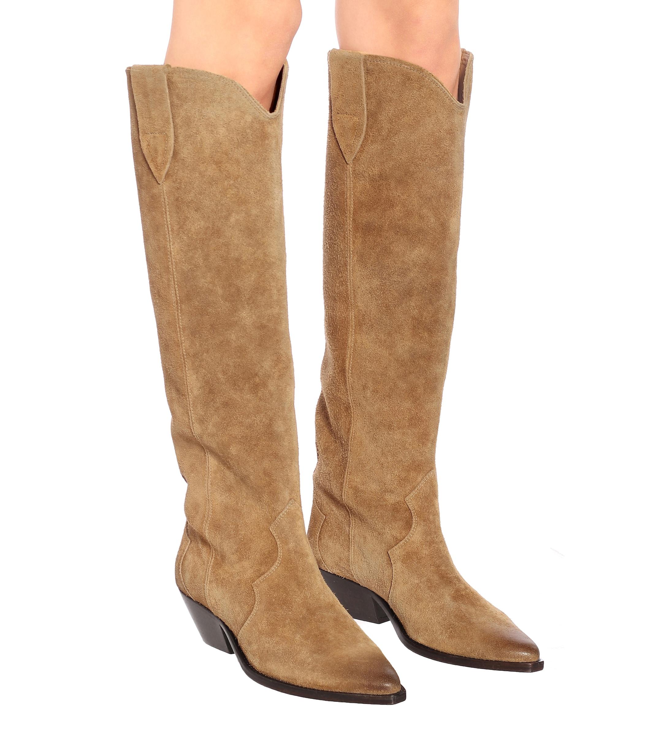 Isabel Marant Denvee Boots in Natural Lyst