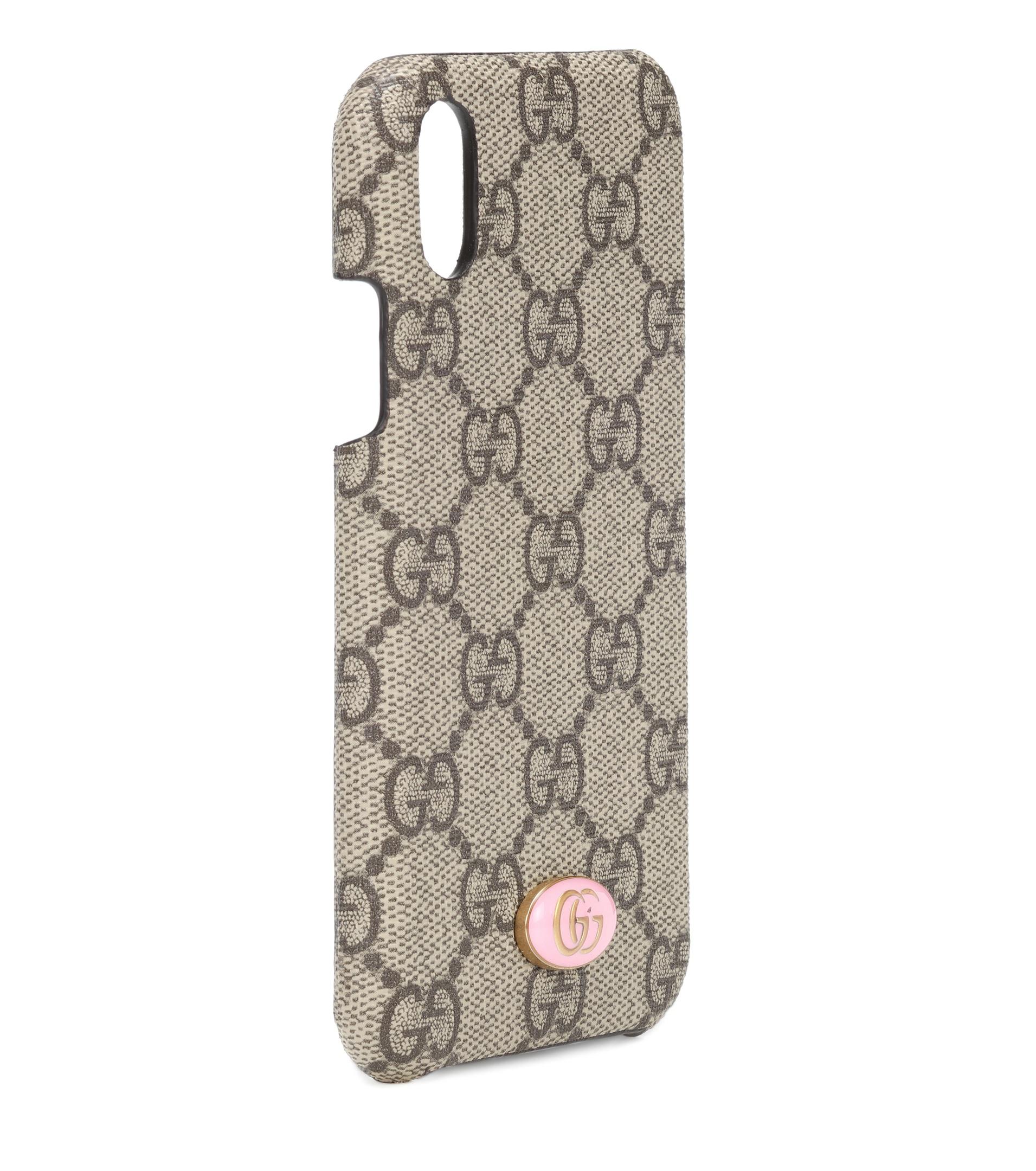 Spookachtig Voor type Knikken Gucci Gg Iphone X Case in Natural | Lyst