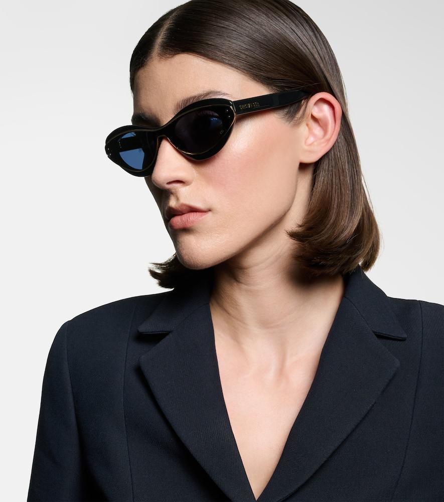 サングラス Dior Diormeteor B1I Sunglasses DIOR DiorMeteor B1I women Black Butterfly Sunglasses