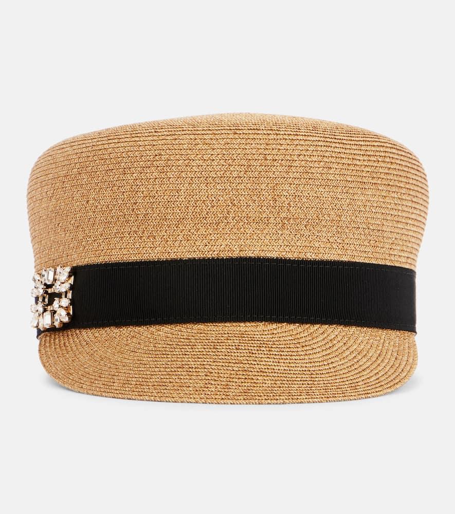 ハット ROGER VIVIER 'Broche Vivier' hat Beige RQWH0140100DASC609-01.jpg