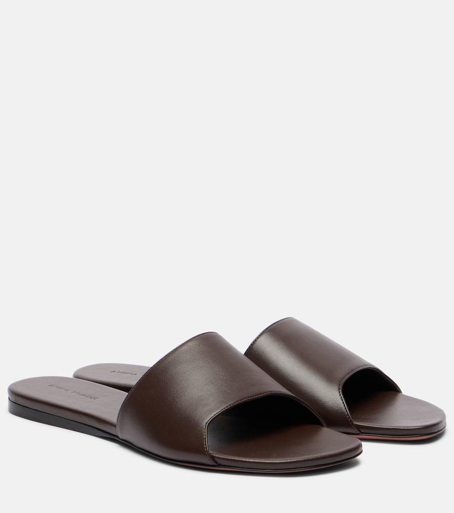【関税込み】Amina Muaddi ブラウン Bianca サンダル AMINA MUADDI X Browns Bianca 140mm Platform Sandals size 40