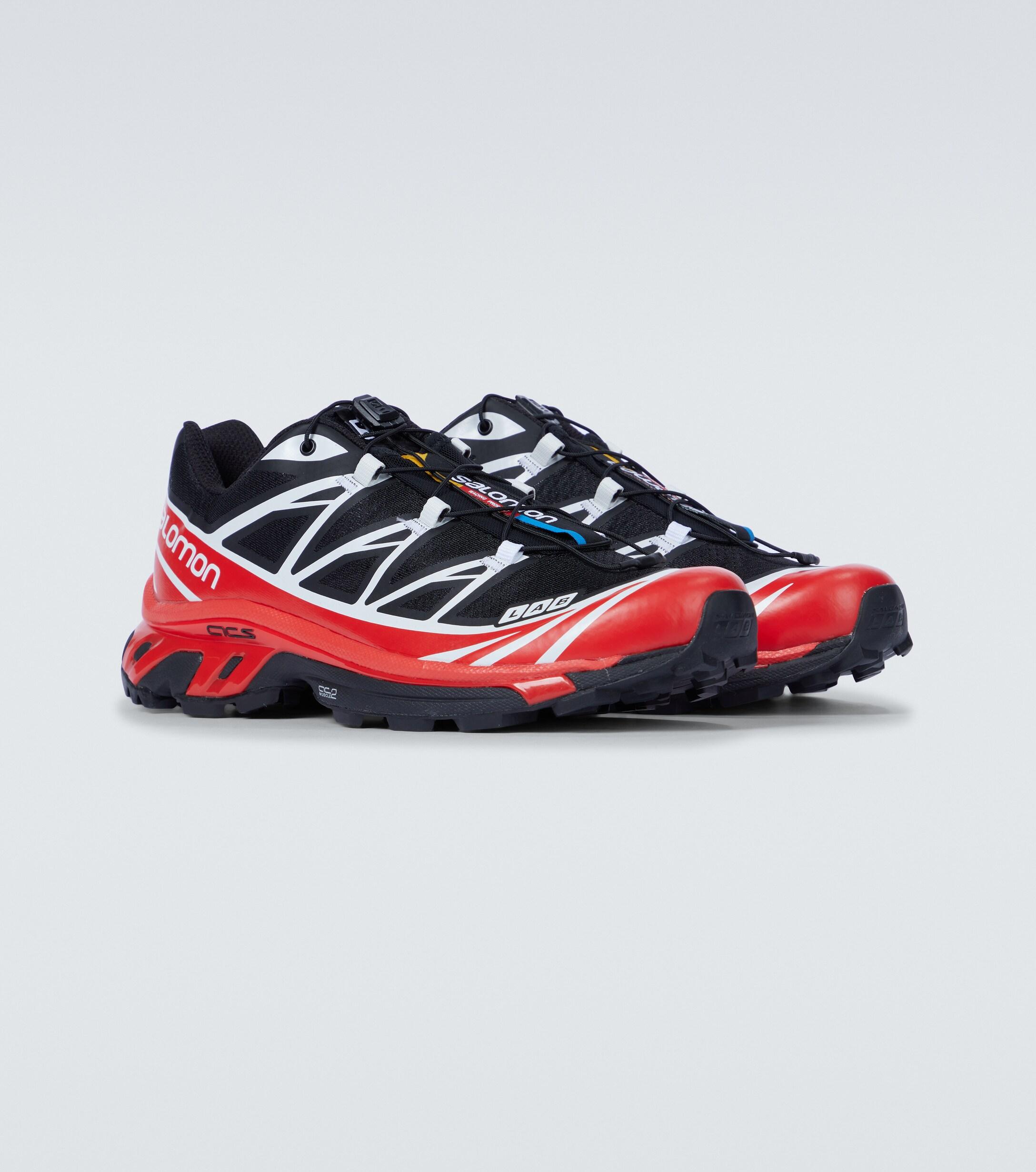 salomon xt6 red