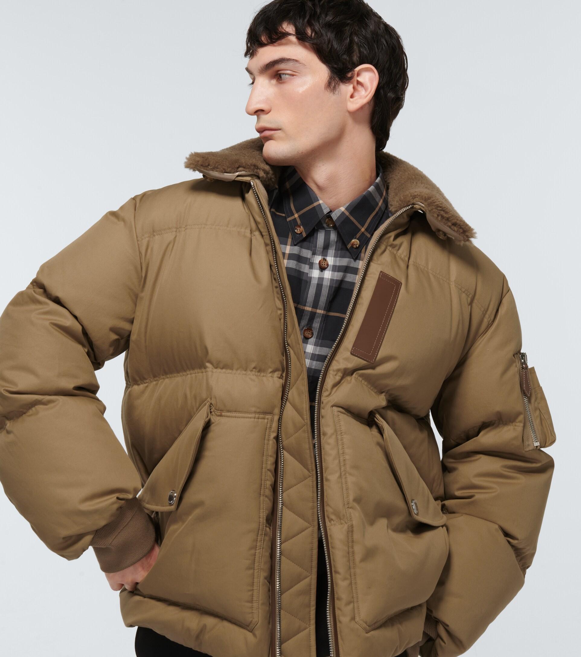 bomber bubble jacket