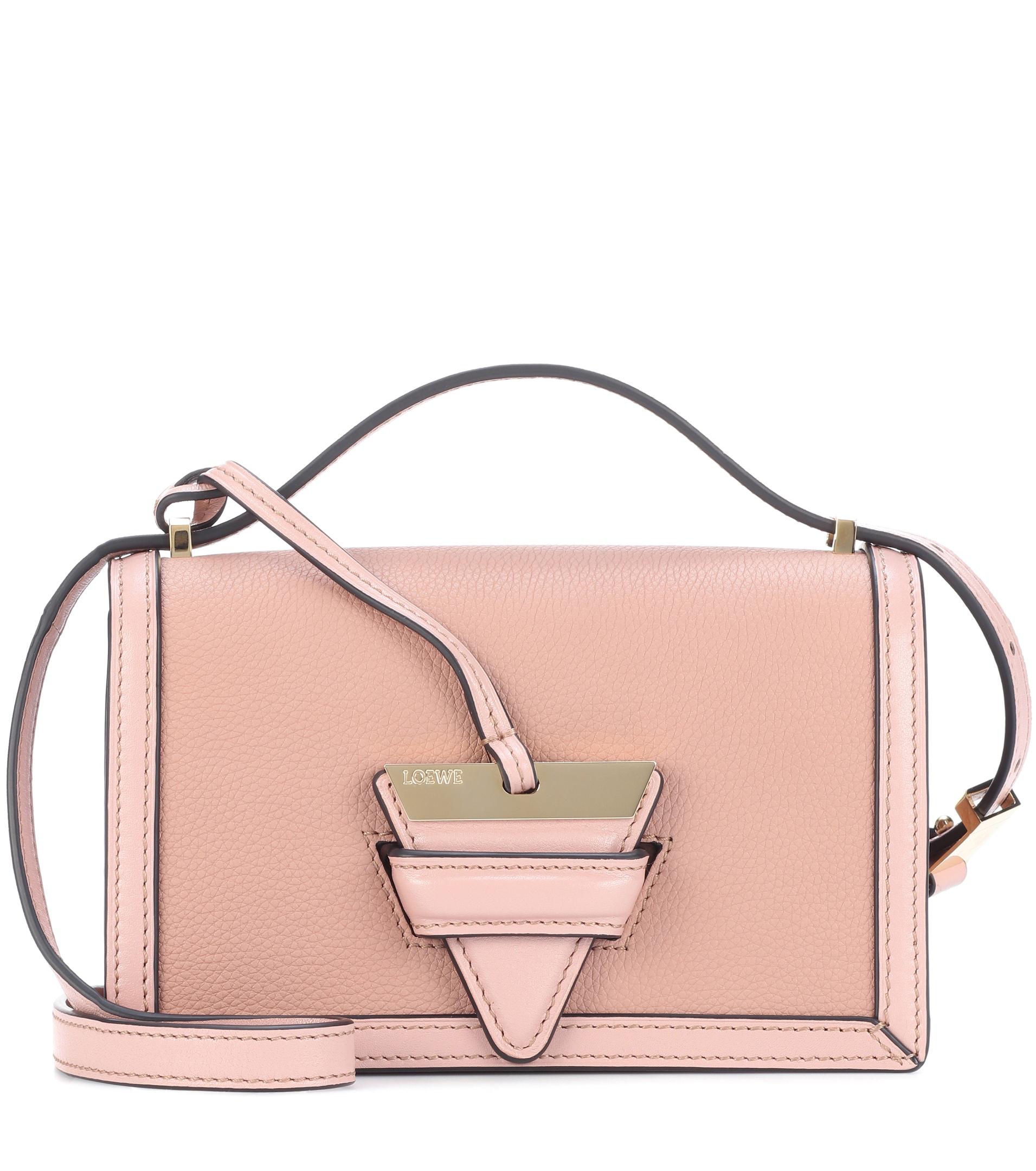 Bolso de piel Barcelona Small Loewe de Cuero de color Rosa | Lyst