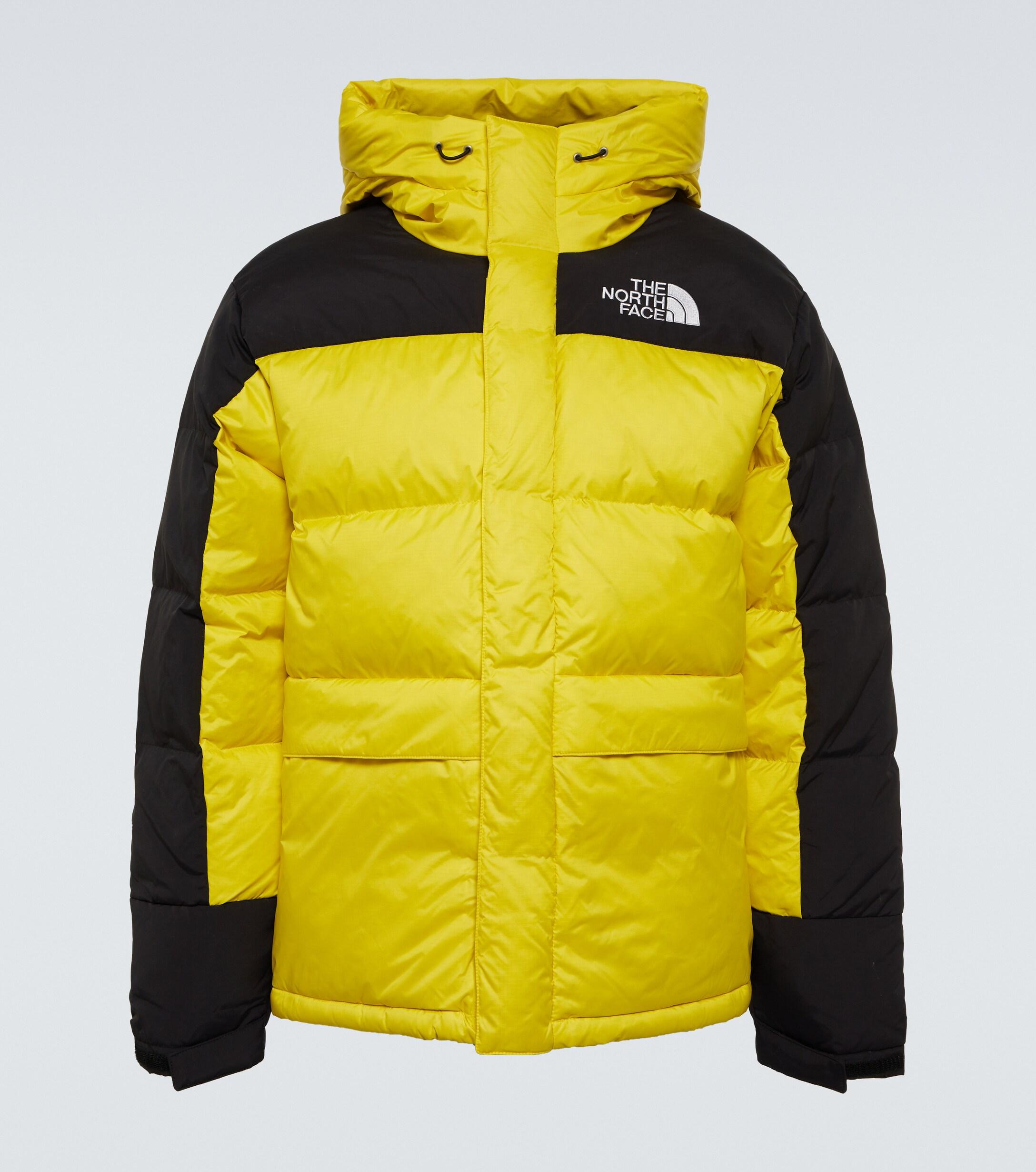 The North Face Himalayan Down Parka Jacket in Yellow for Men | Lyst ...
