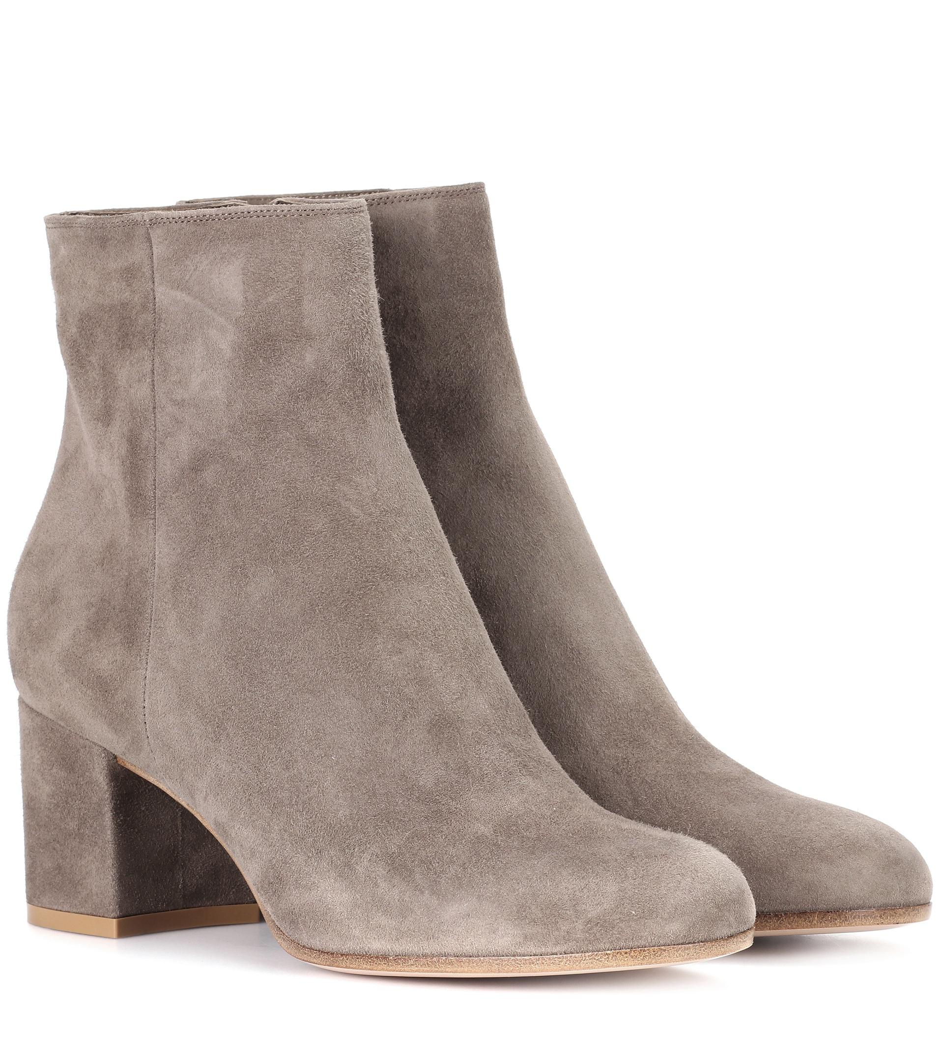 gianvito rossi margaux 65 suede ankle boots