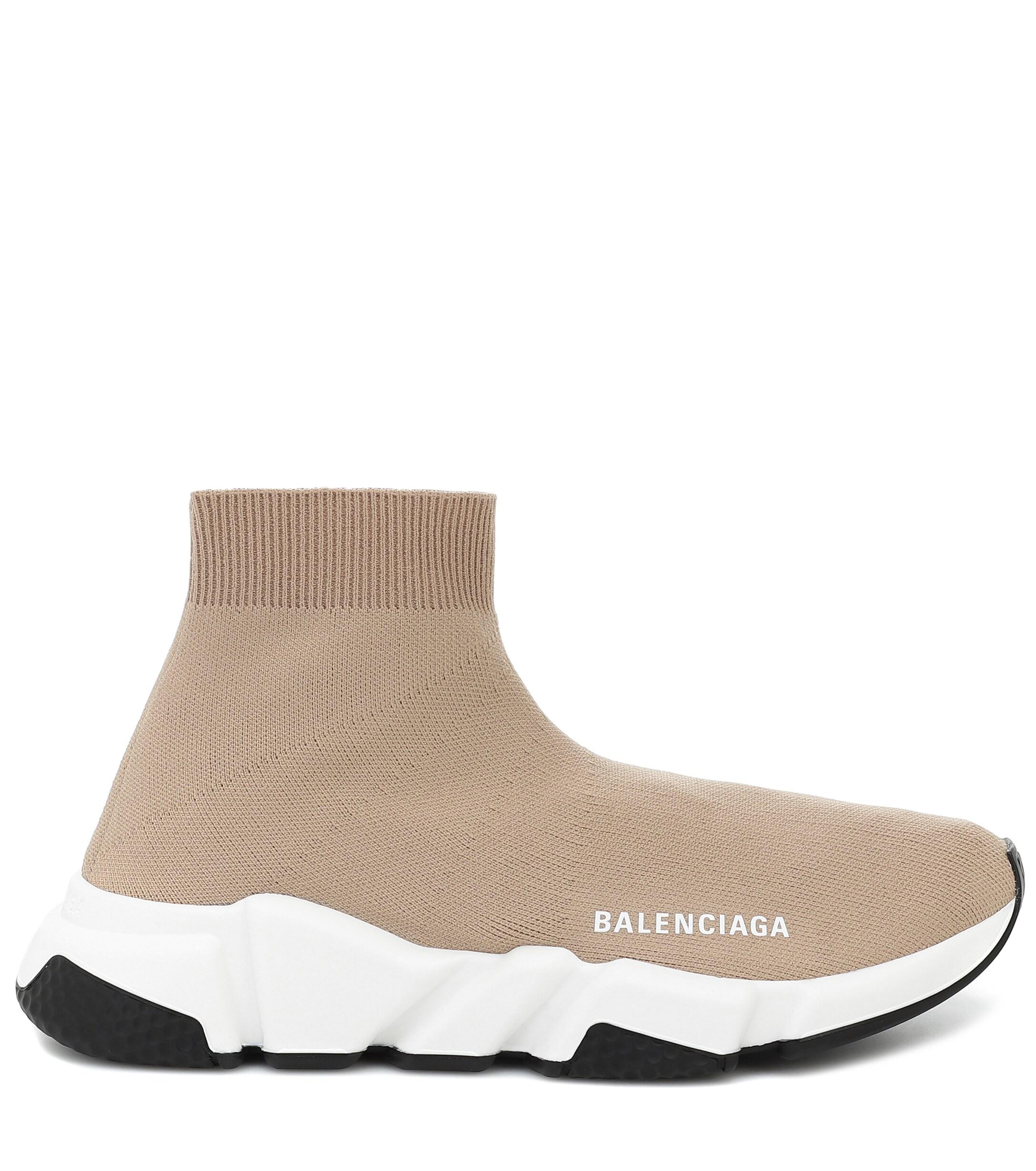 Balenciaga Speed Sneaker in Beige/ (Natural) | Lyst