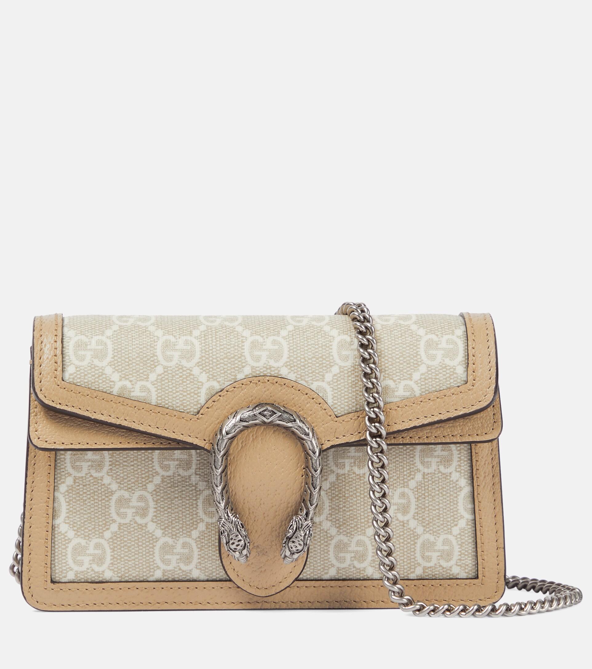 Gucci Dionysus GG Super Mini Crossbody Bag in Brown Lyst