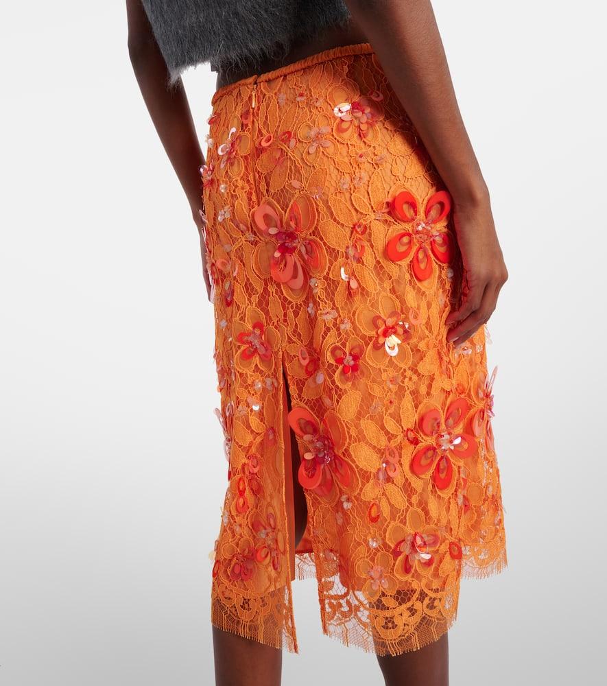 open lace back dress Gucci Orange Green Print Silk Mini Dress W Tags – Basha Gold main image 1