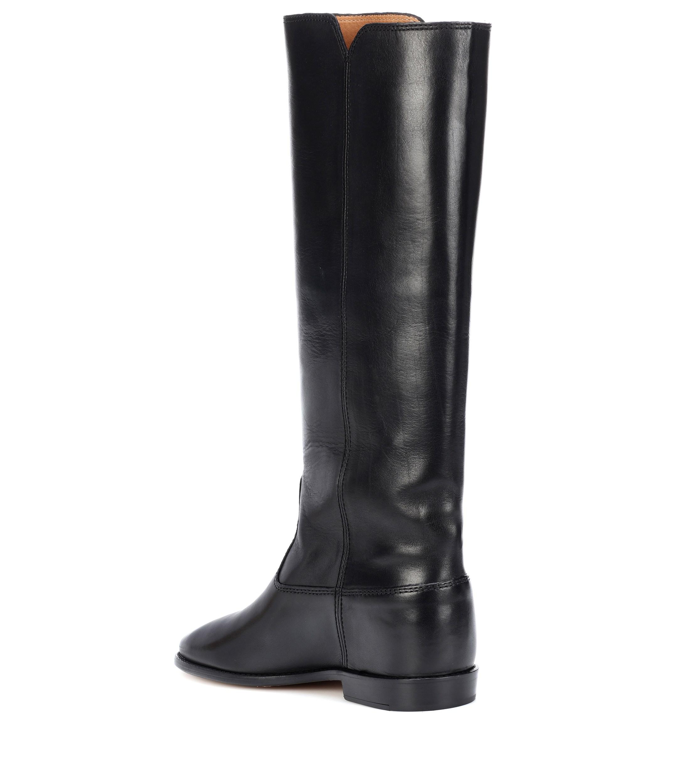chess boots isabel marant