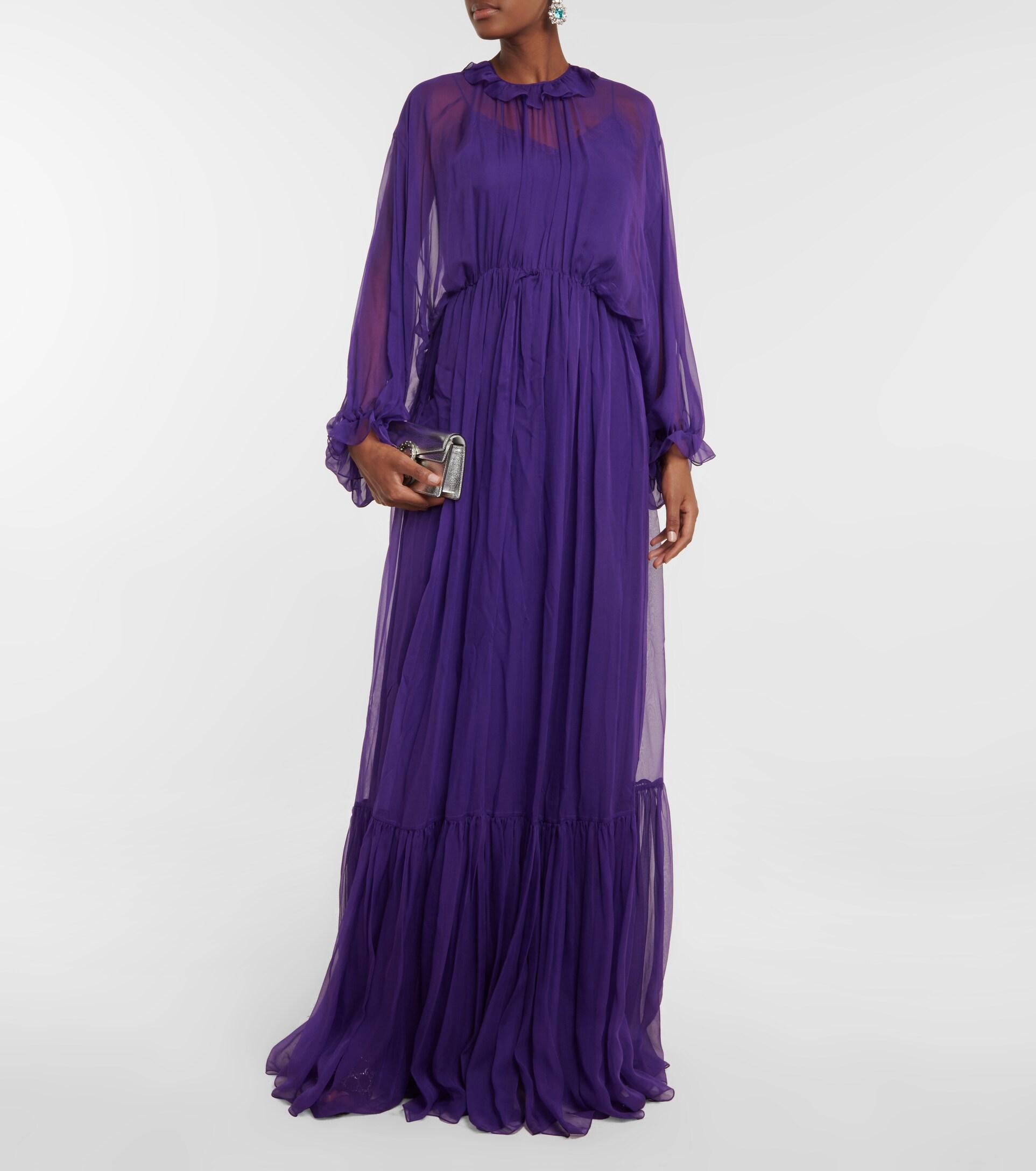 Gucci purple dress sales