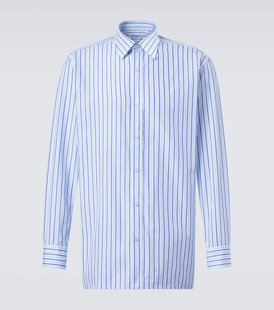 Charvet stripe ドレスシャツ CHARVET ドレスシャツ カッターシャツ グラフチェック