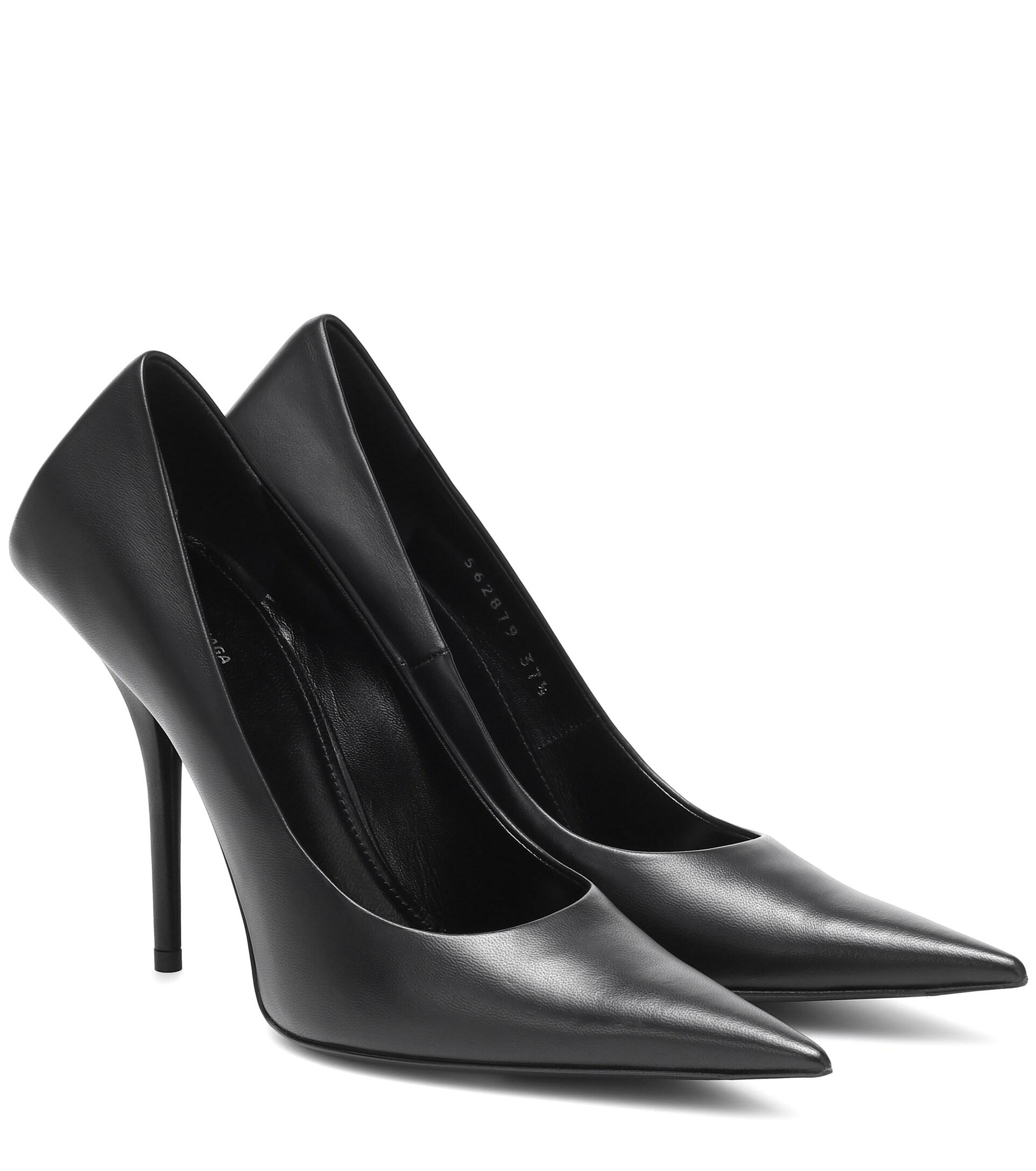 balenciaga black pumps
